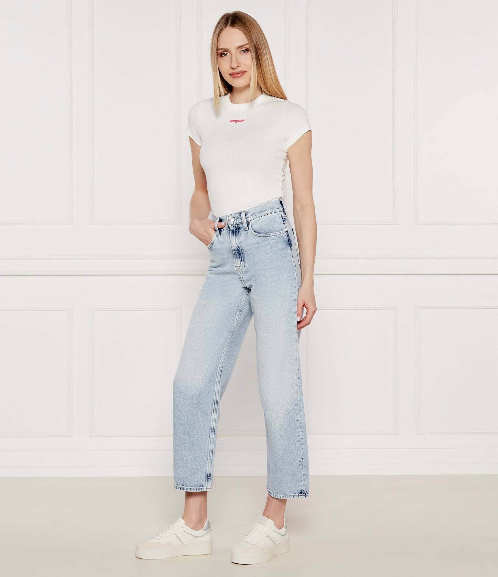 Tommy Jeans Teniși din piele The Greenwich | piele întoarsă