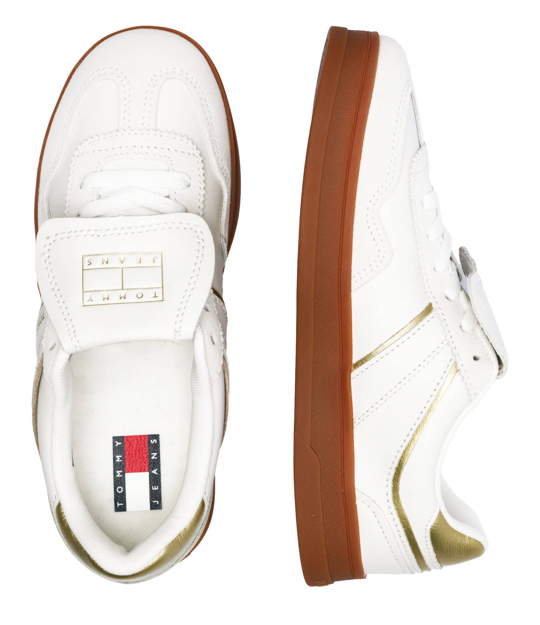 Tommy Jeans Teniși din piele The Greenwich | piele întoarsă