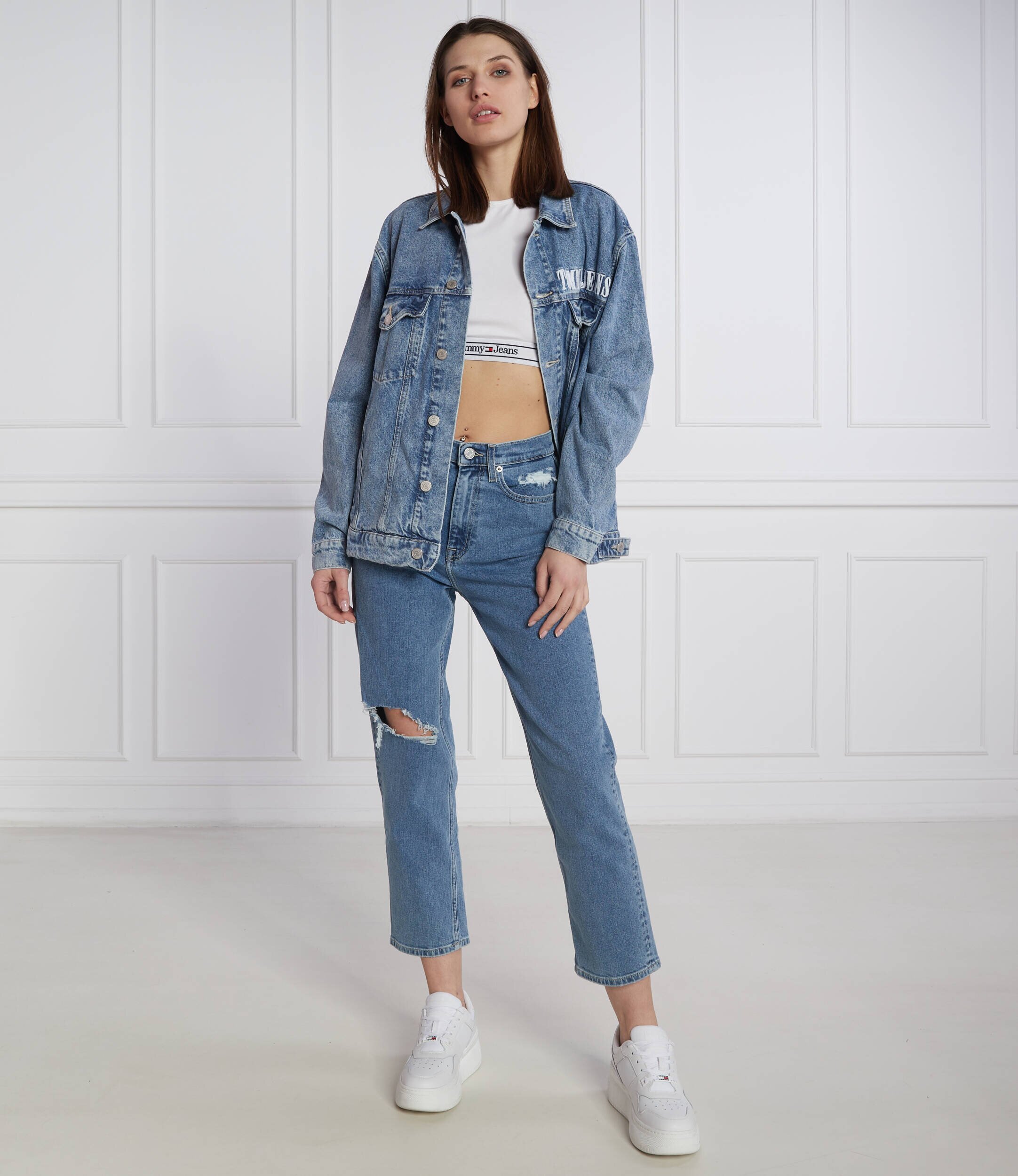 Tommy Jeans Top LOGO WB | Slim Fit