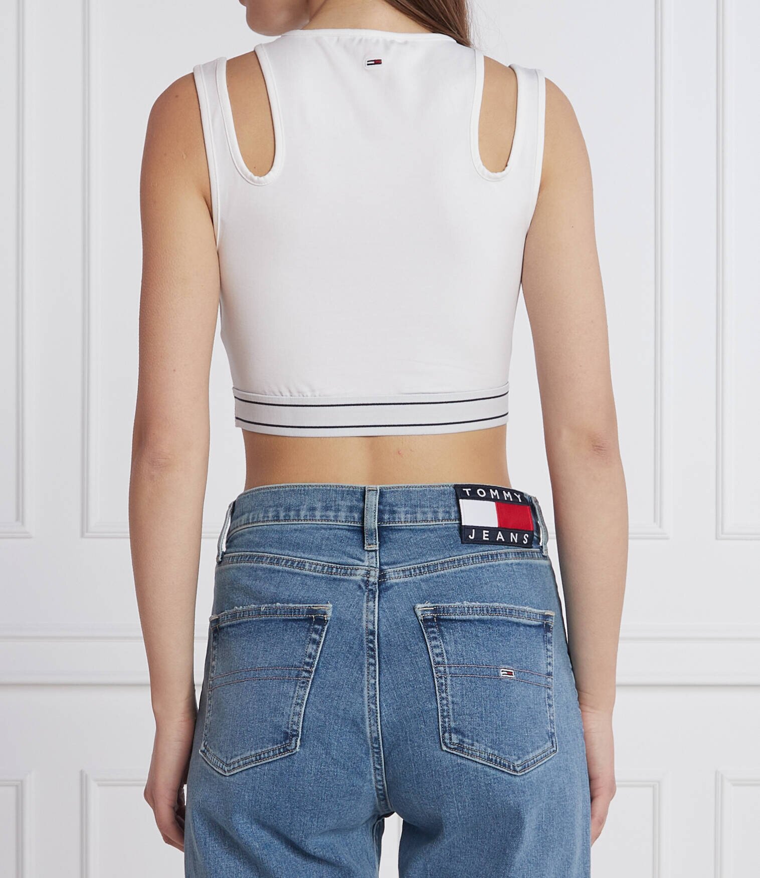 Tommy Jeans Top LOGO WB | Slim Fit
