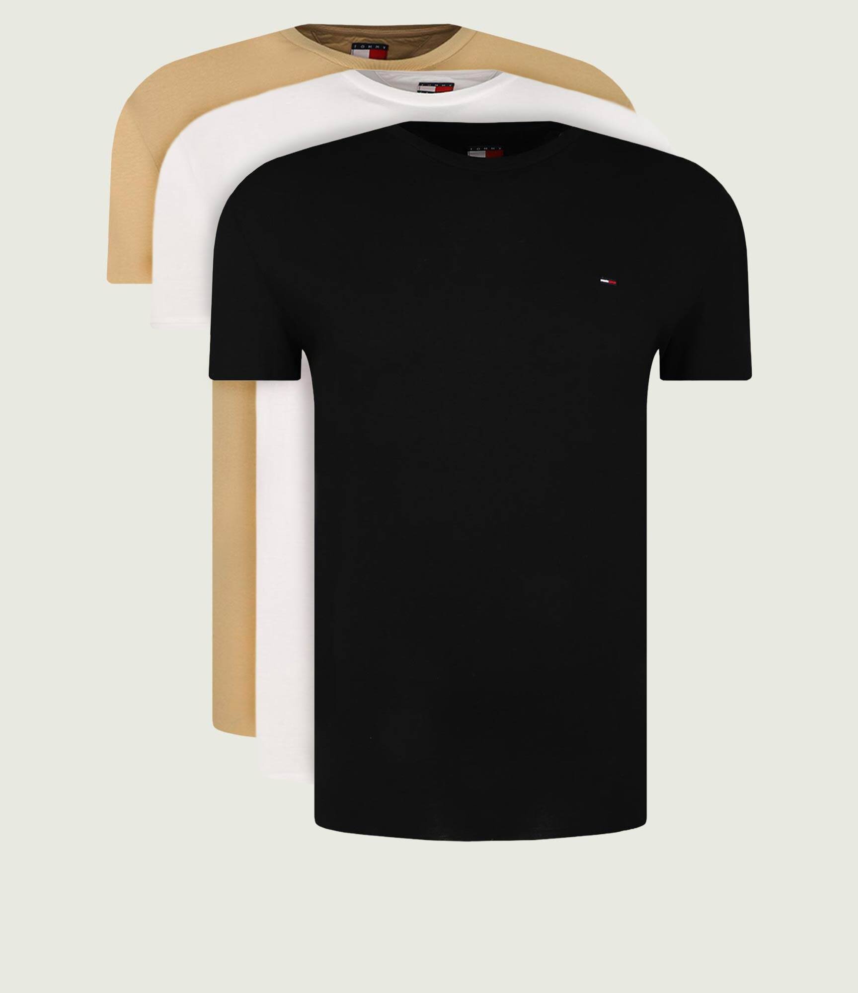 Tommy Jeans Tricou 3-pack | Slim Fit