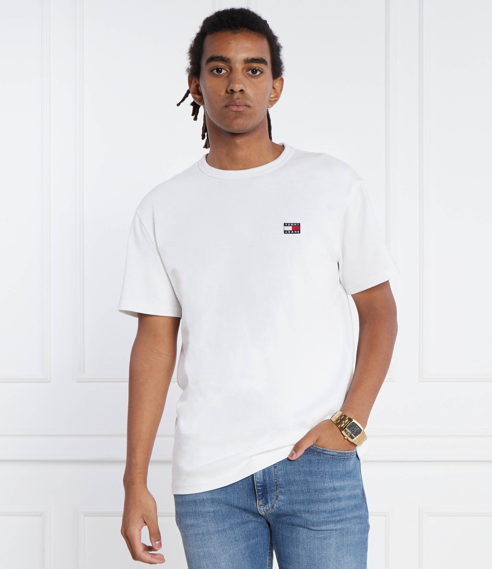 Tommy Jeans Tricou BADGE | Classic fit