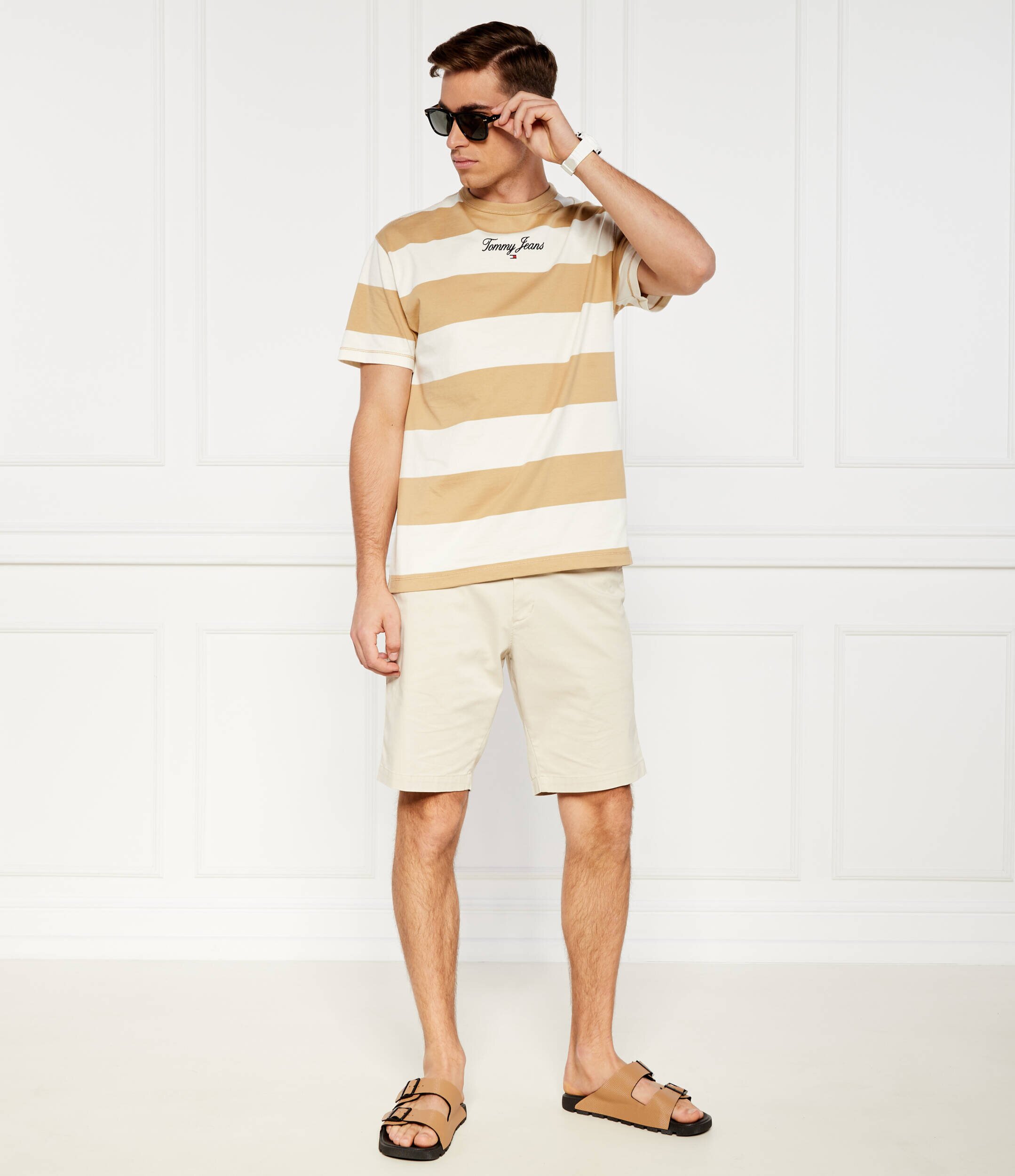 Tommy Jeans Tricou BOLD STRIPE | Regular Fit