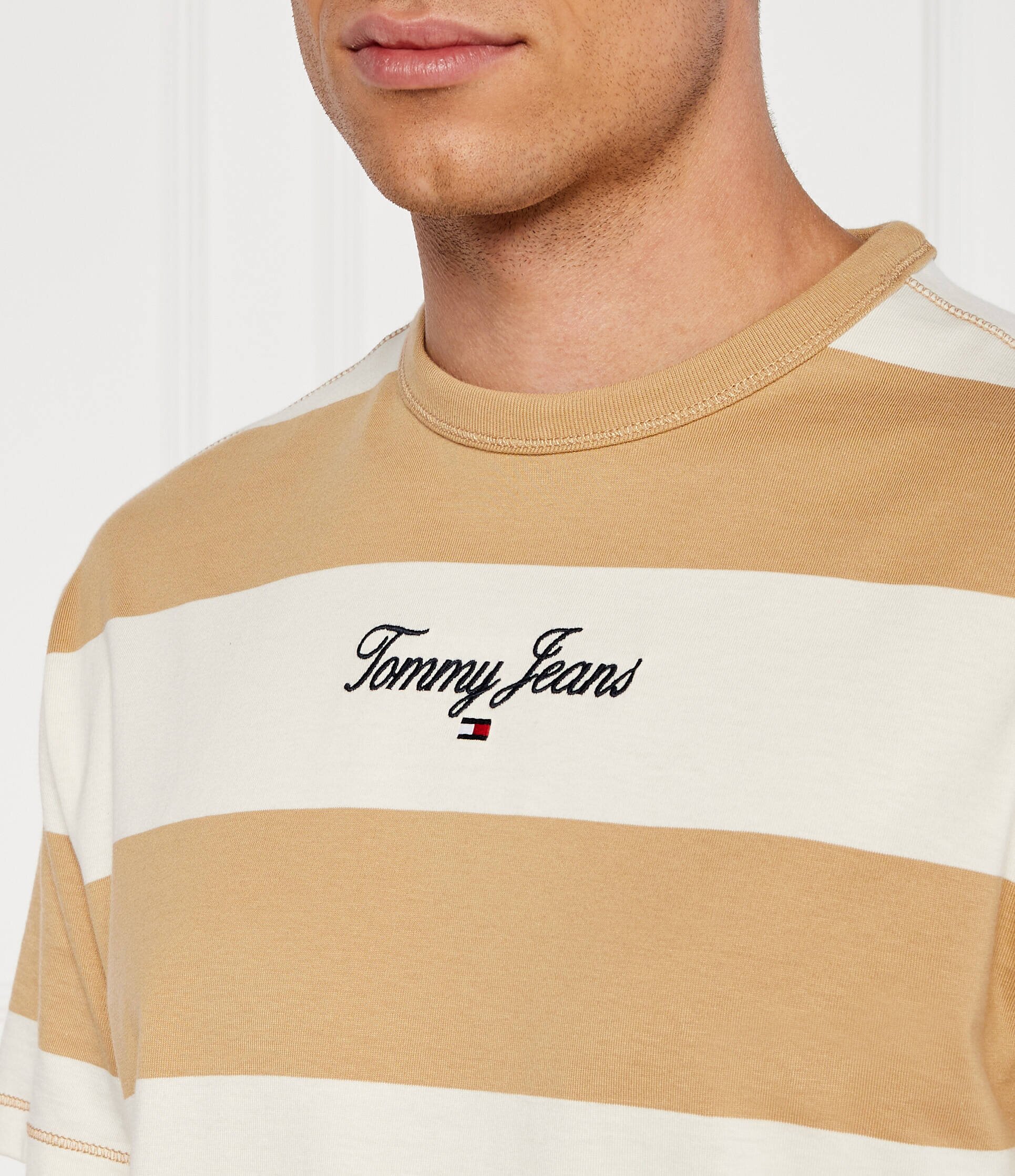 Tommy Jeans Tricou BOLD STRIPE | Regular Fit