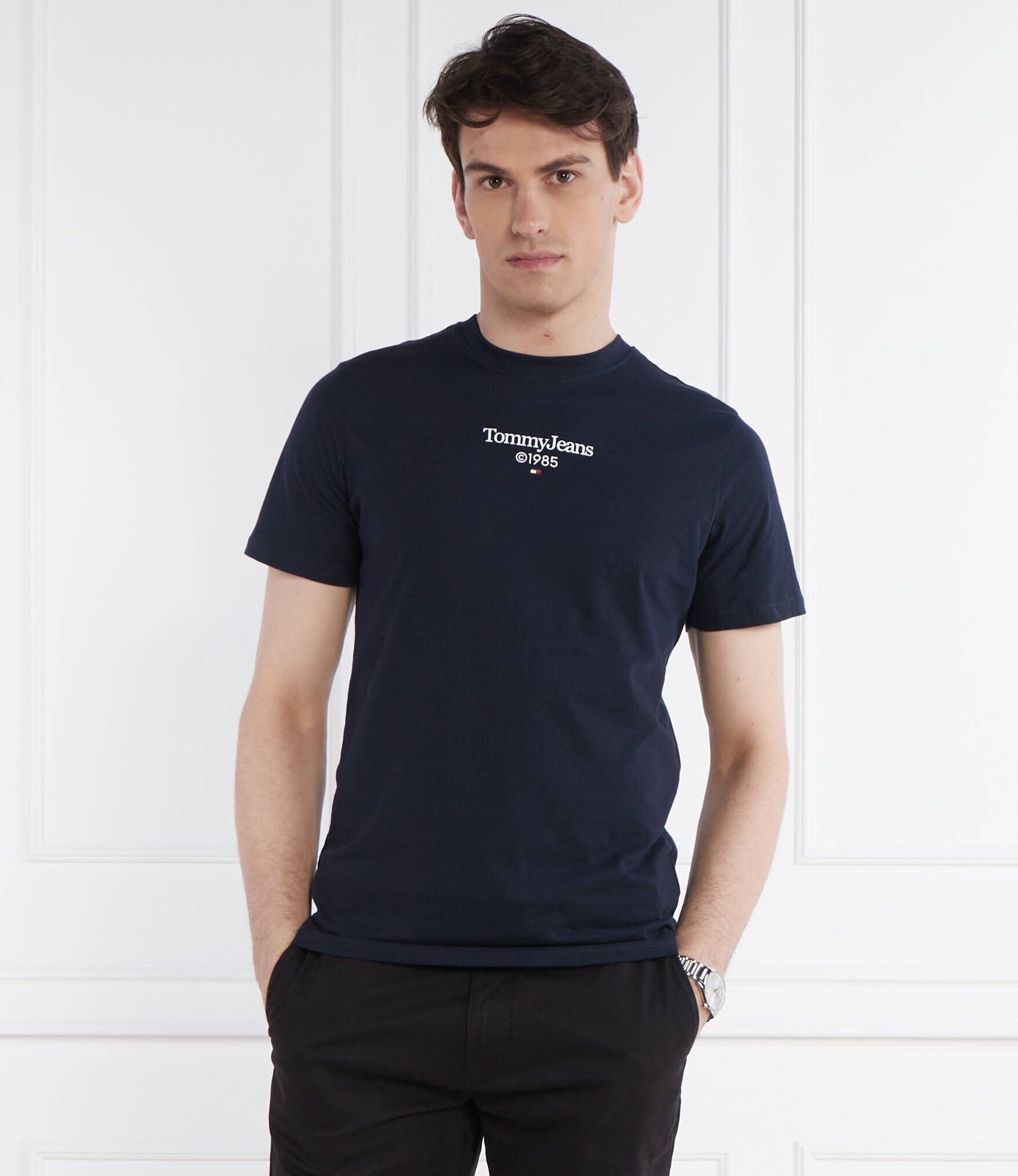 Tommy Jeans Tricou ENTRY TEE EXT | Slim Fit