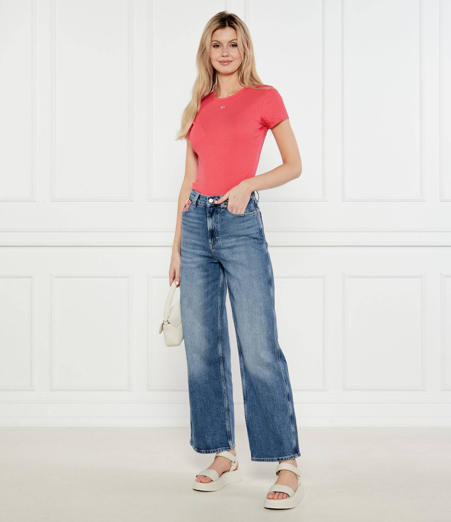 Tommy Jeans Tricou ESSENTIAL | Slim Fit