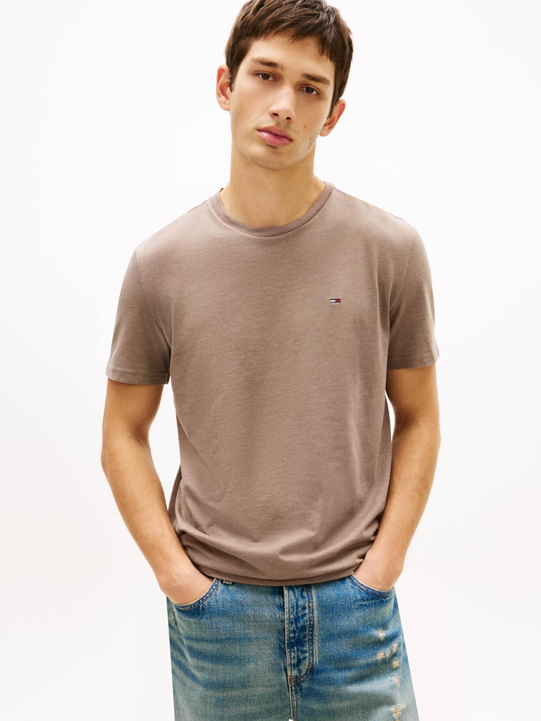 Tommy Jeans Tricou Jaspe | Extra slim fit