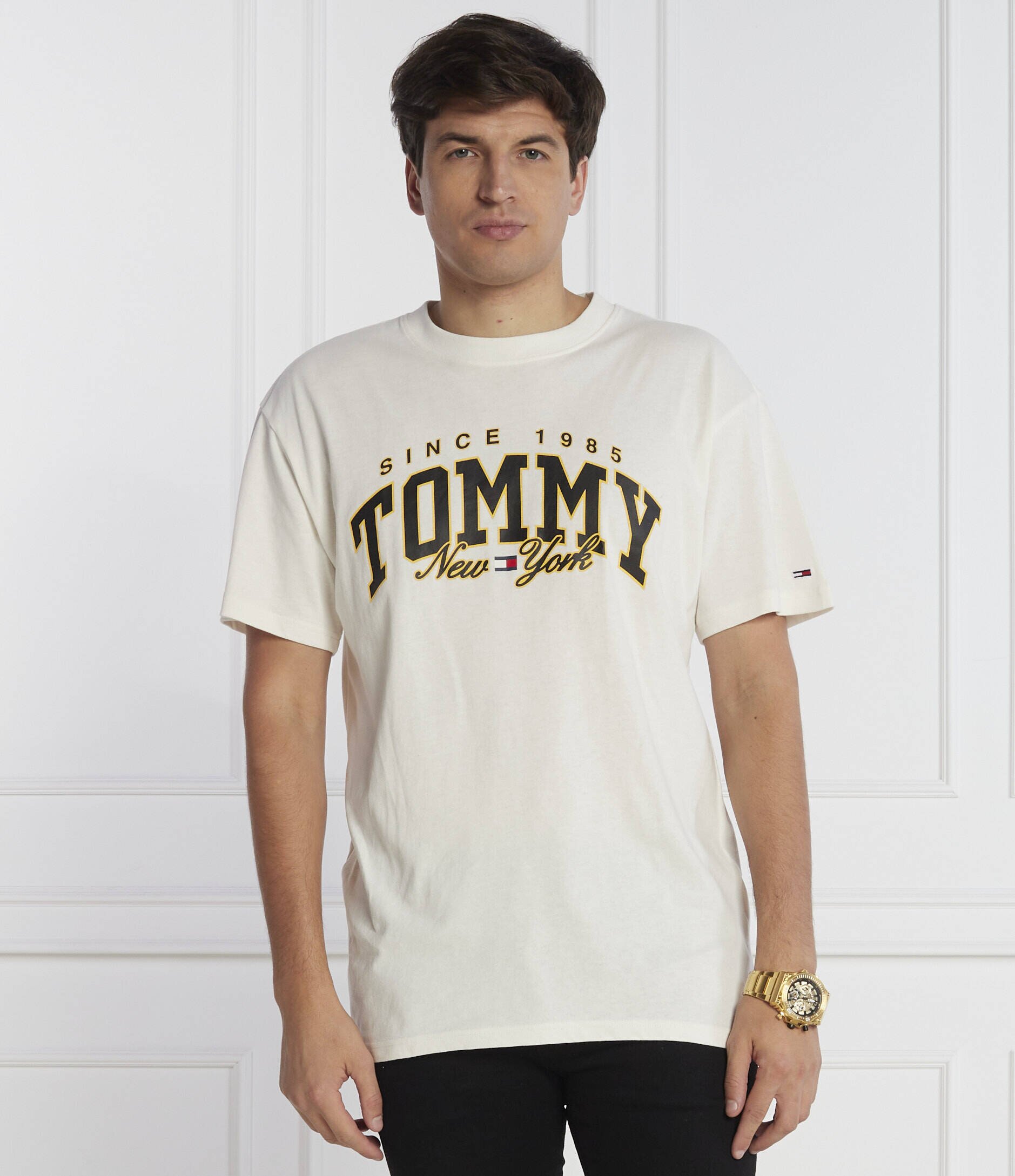 Tommy Jeans Tricou LUXE VARSITY | Relaxed fit