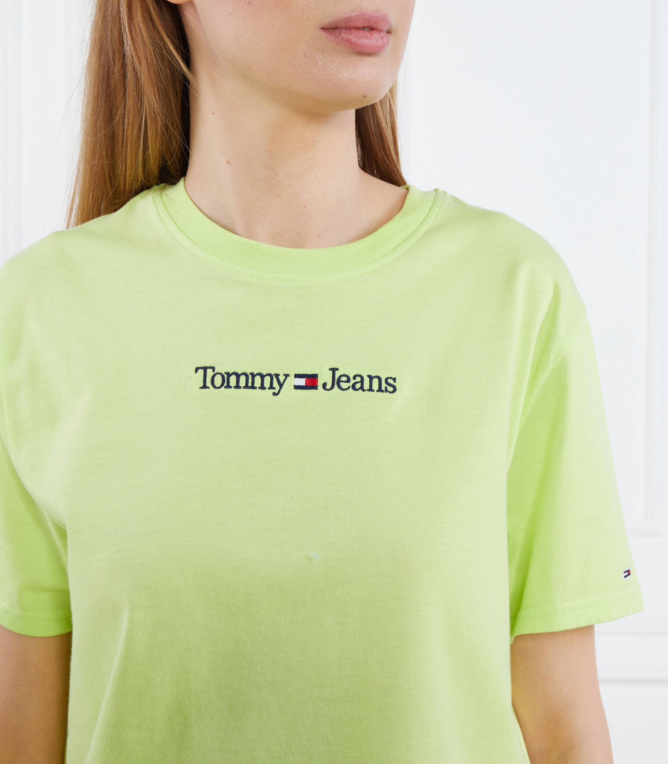 Tommy Jeans Tricou SERIF LINEAR | Regular Fit