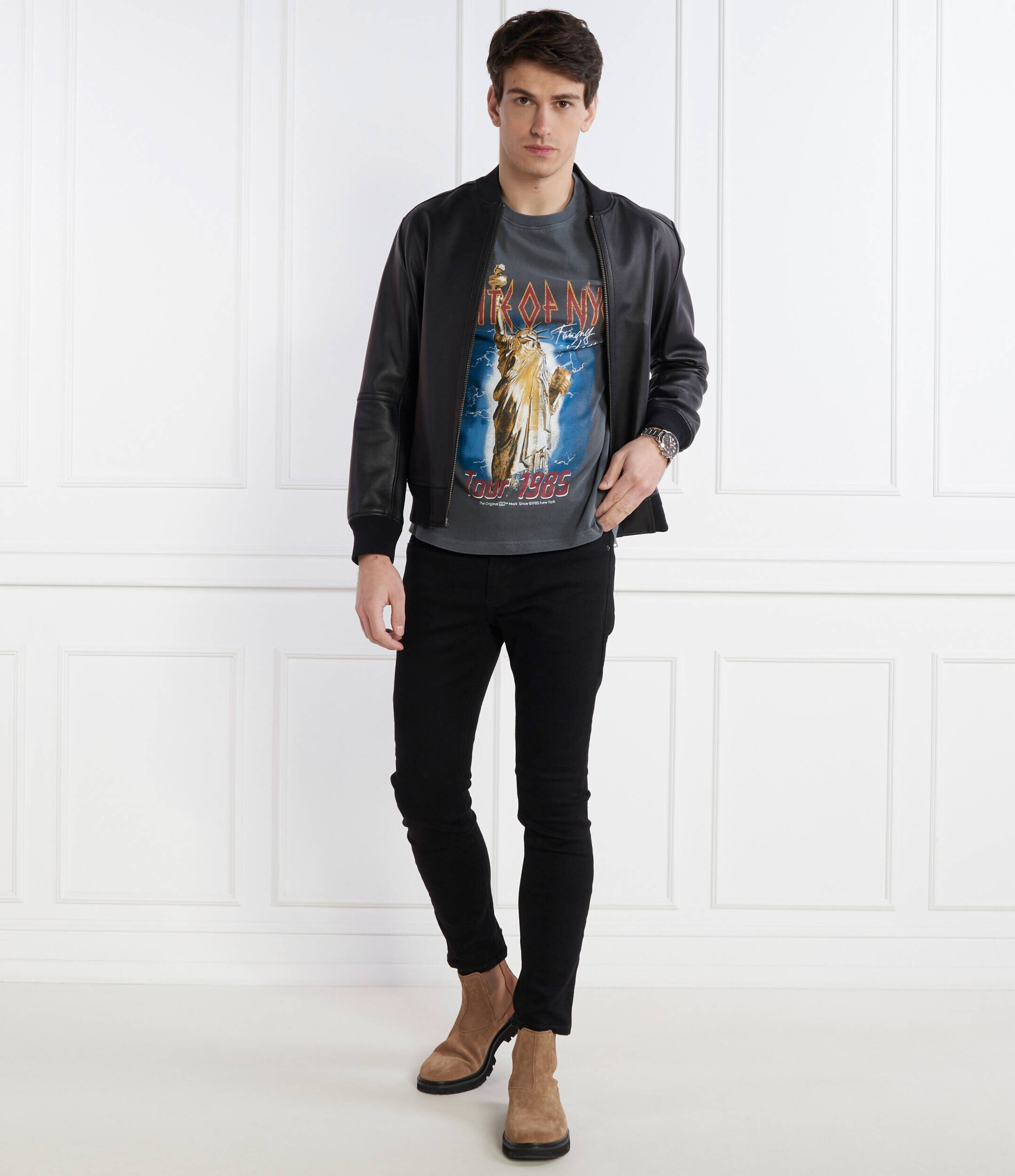 Tommy Jeans Tricou STATE OF NYC | Regular Fit