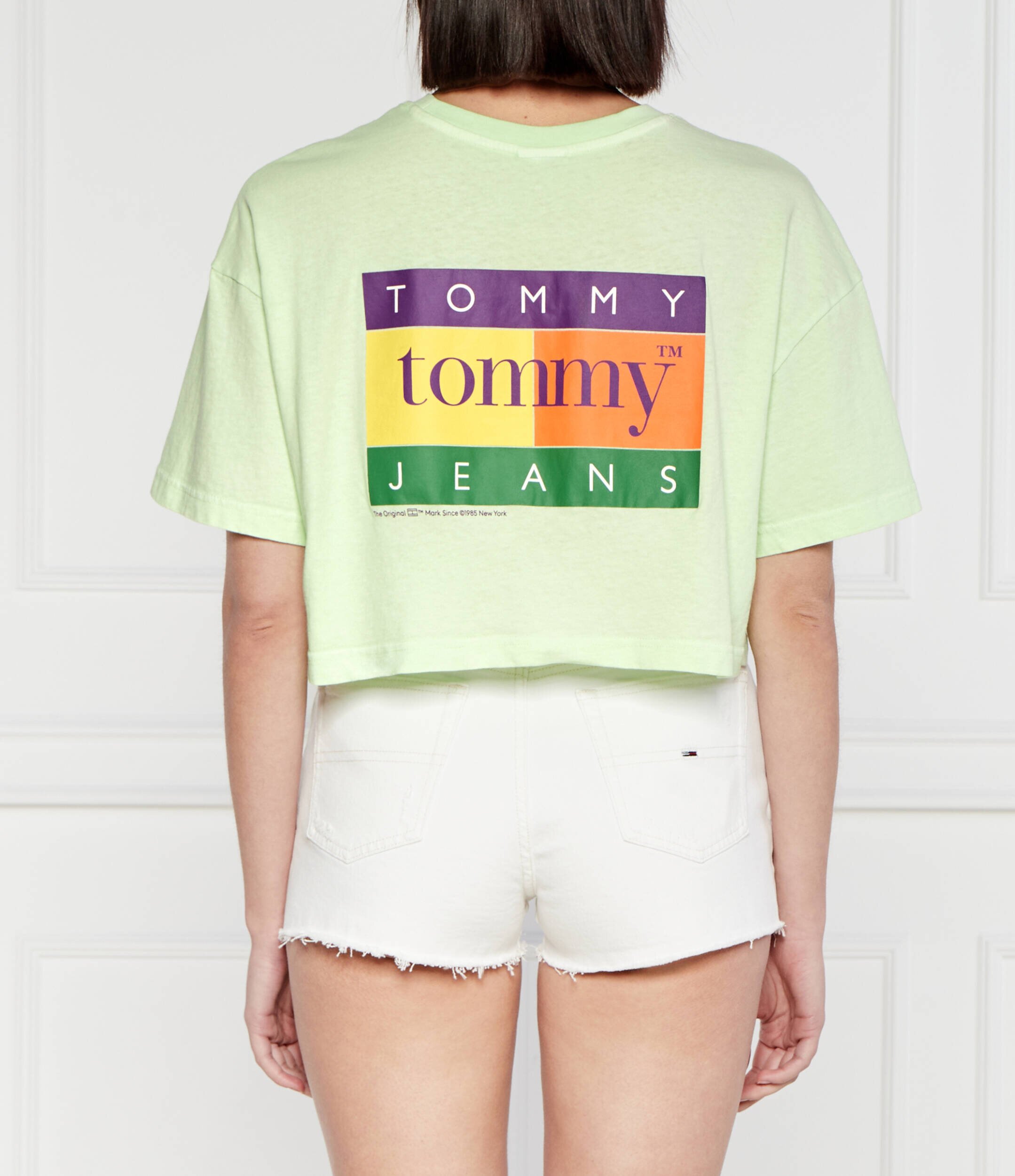 Tommy Jeans Tricou Summer flag | Cropped Fit