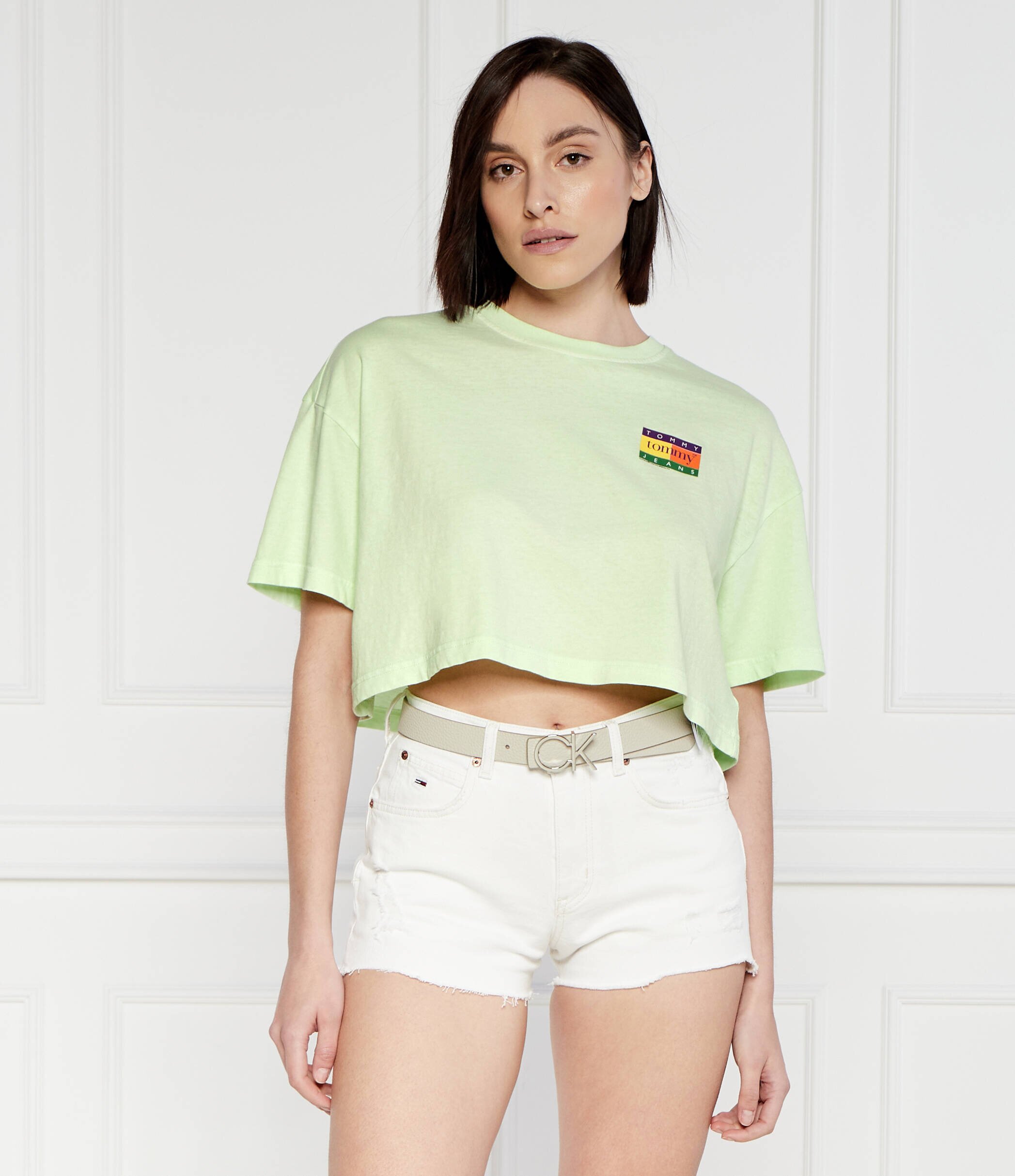 Tommy Jeans Tricou Summer flag | Cropped Fit