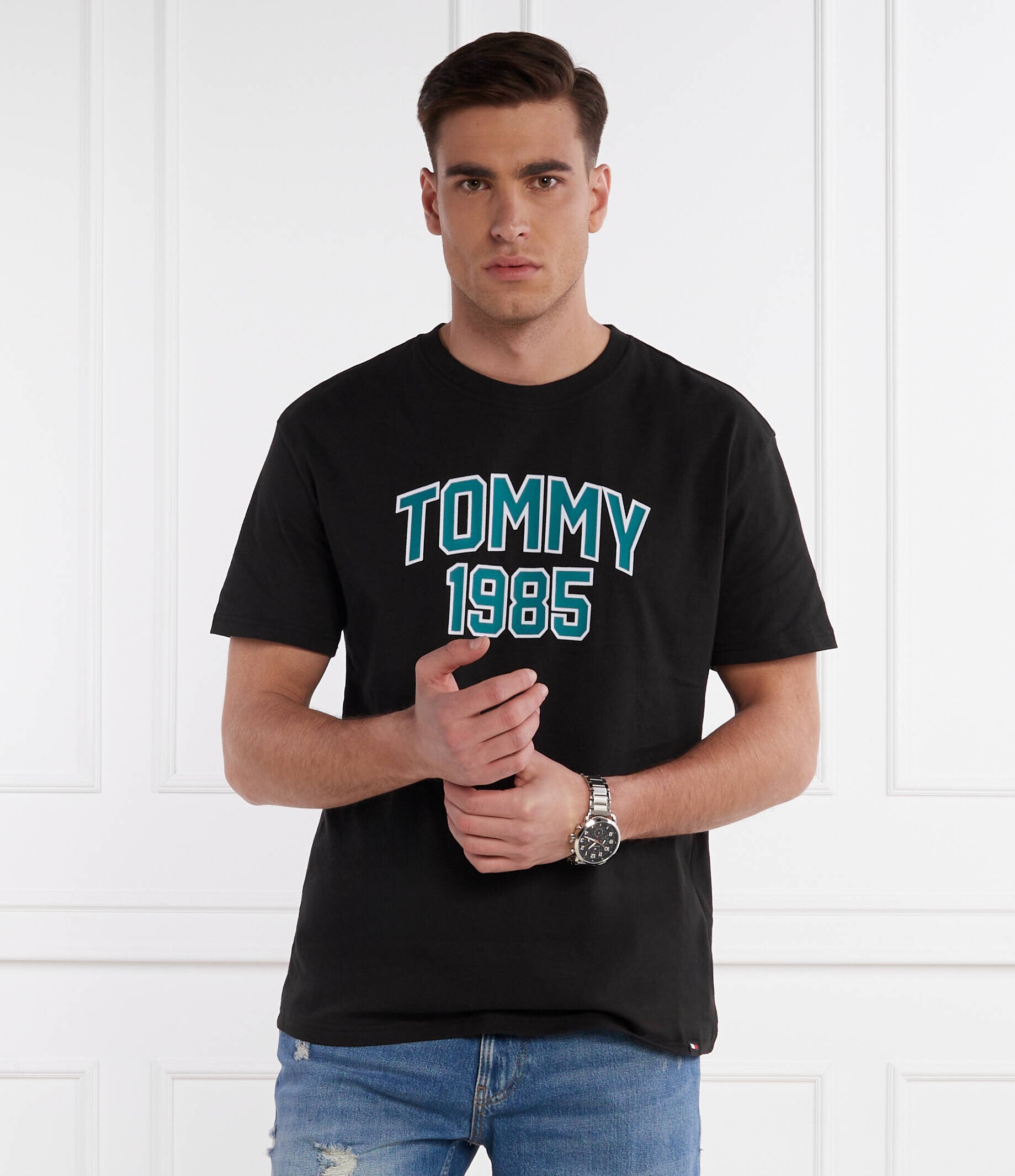 Tommy Jeans Tricou varsity | Regular Fit