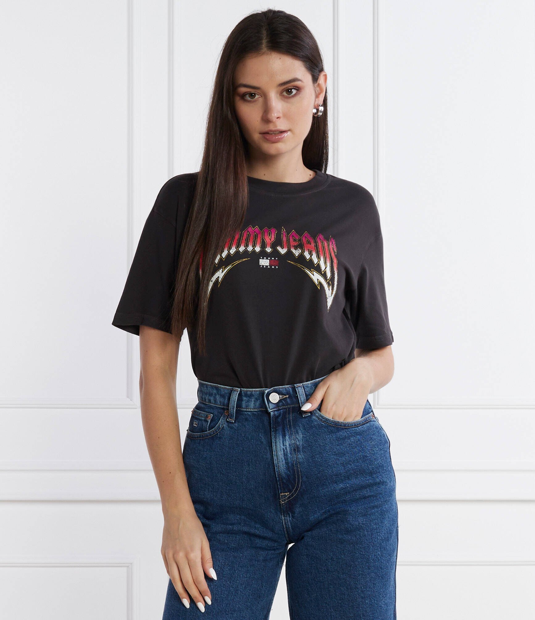 Tommy Jeans Tricou WASHED TJ ROCK | Relaxed fit