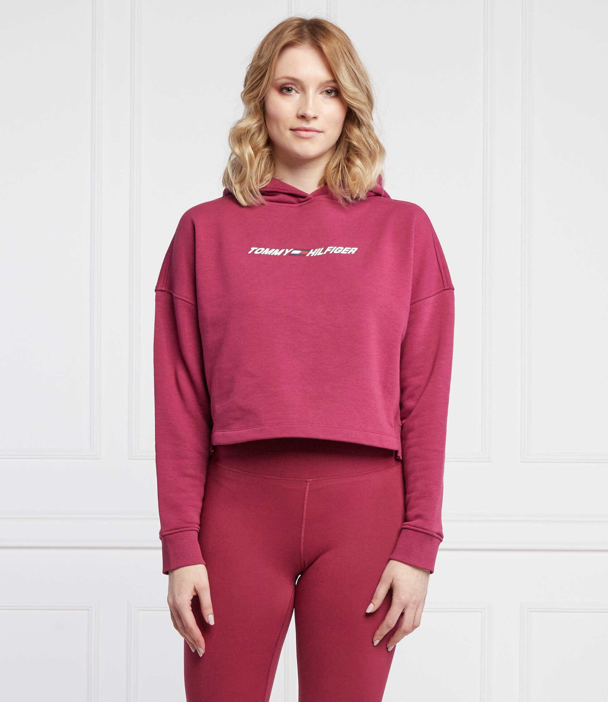 Tommy Sport Hanorac GRAPHIC | Cropped Fit