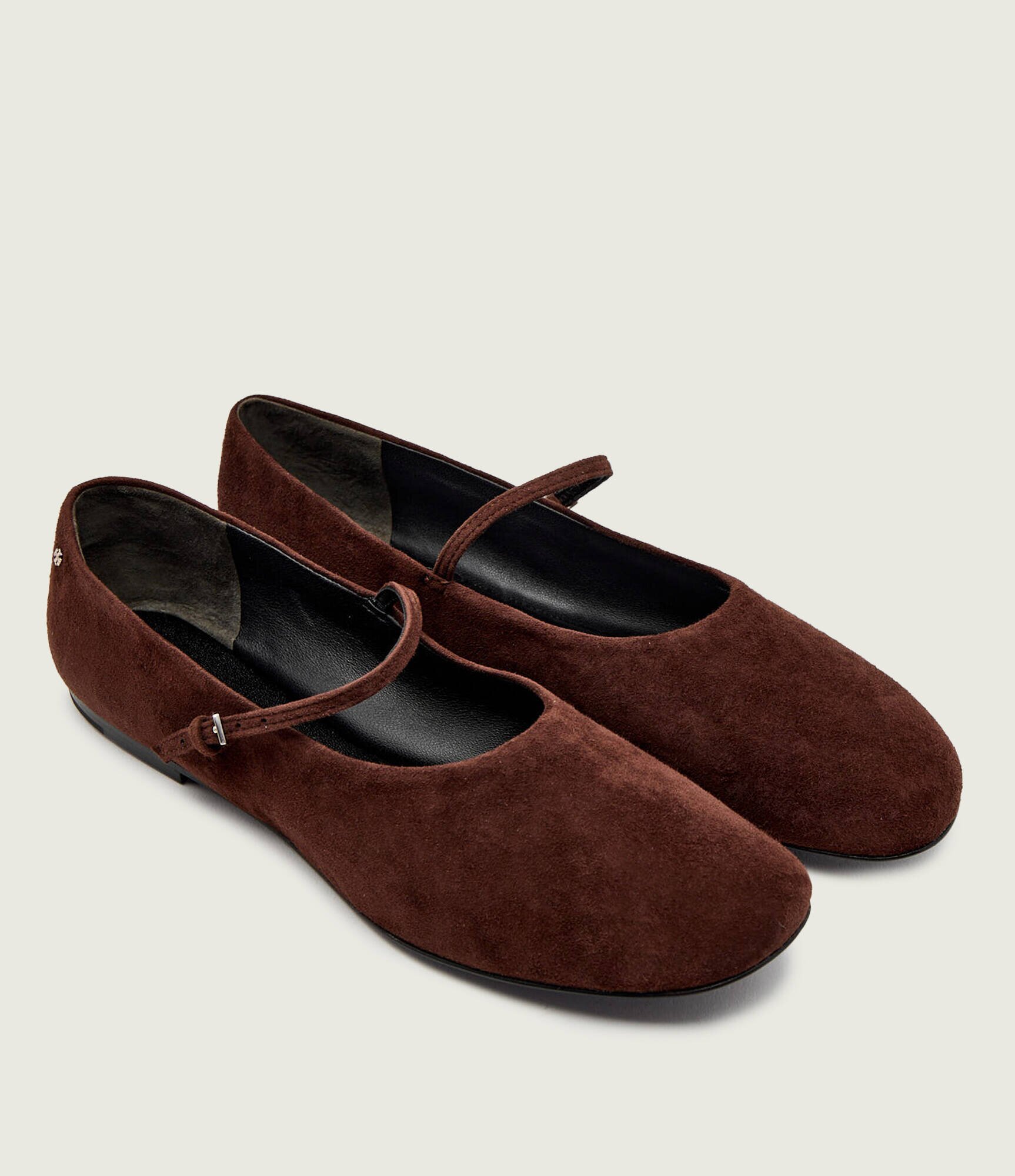 Tory Burch Balerini Mary Jane | piele întoarsă