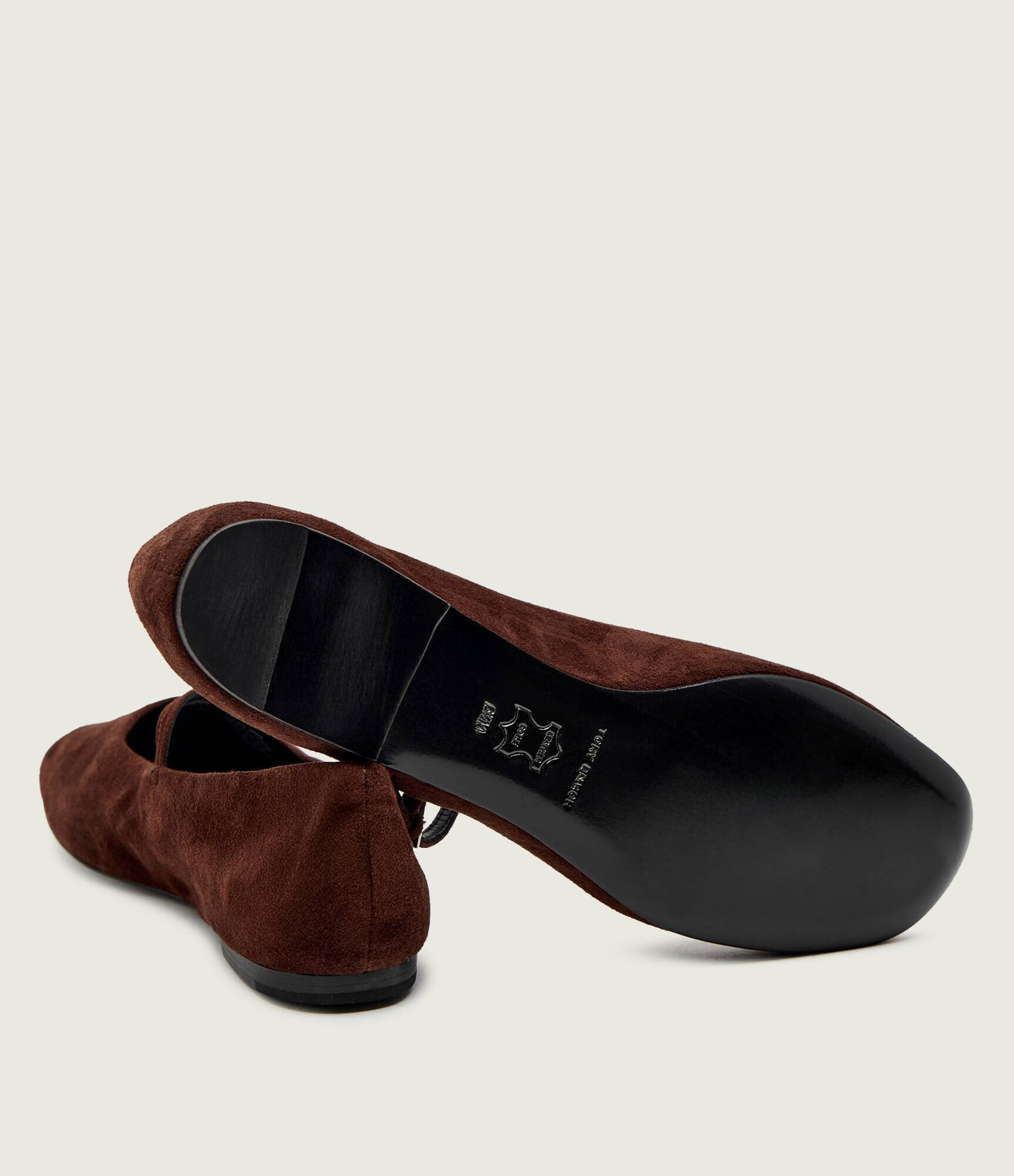 Tory Burch Balerini Mary Jane | piele întoarsă