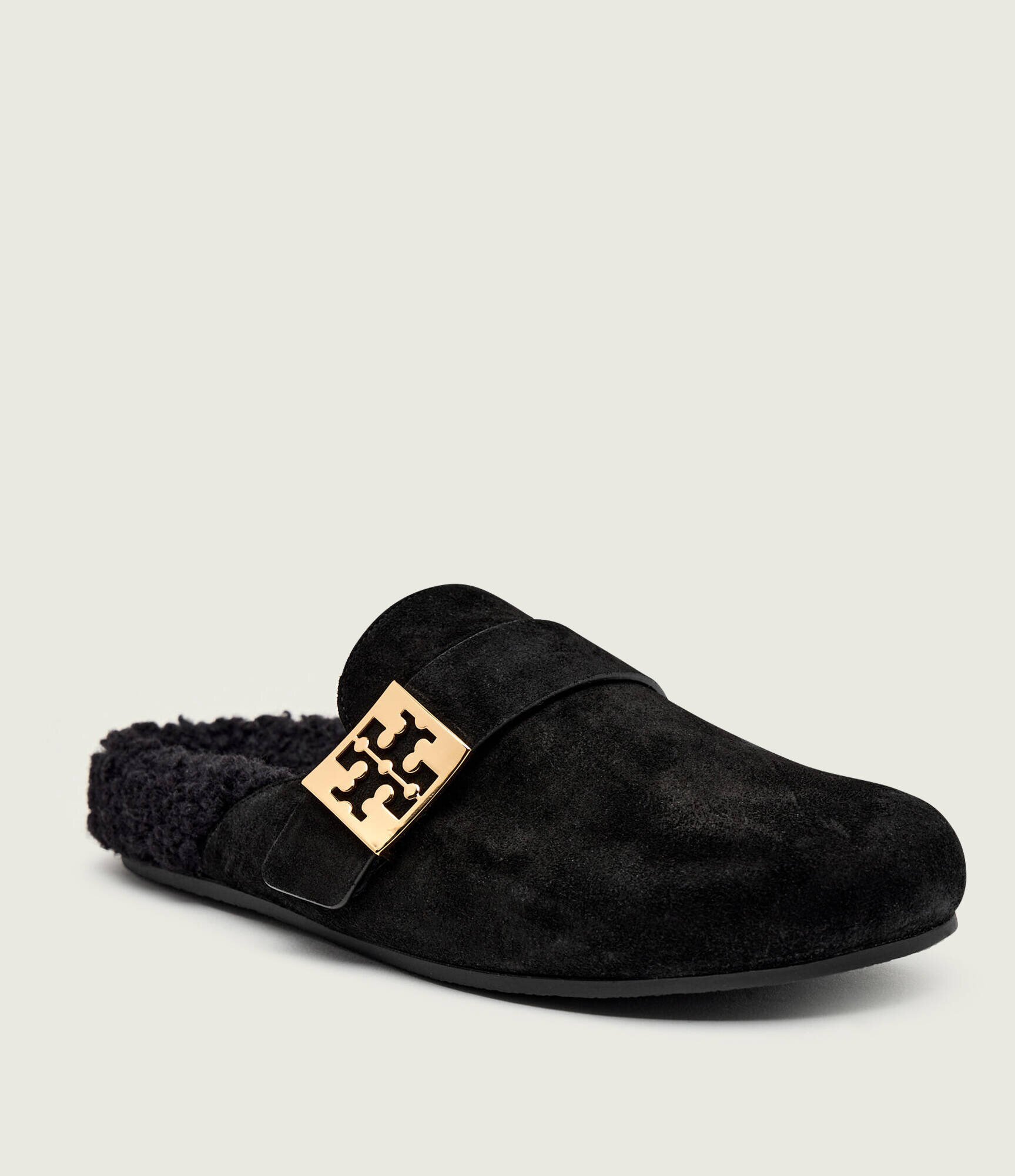 Tory Burch Căptușite mules (încălțăminte) Mellow | piele întoarsă | shearling