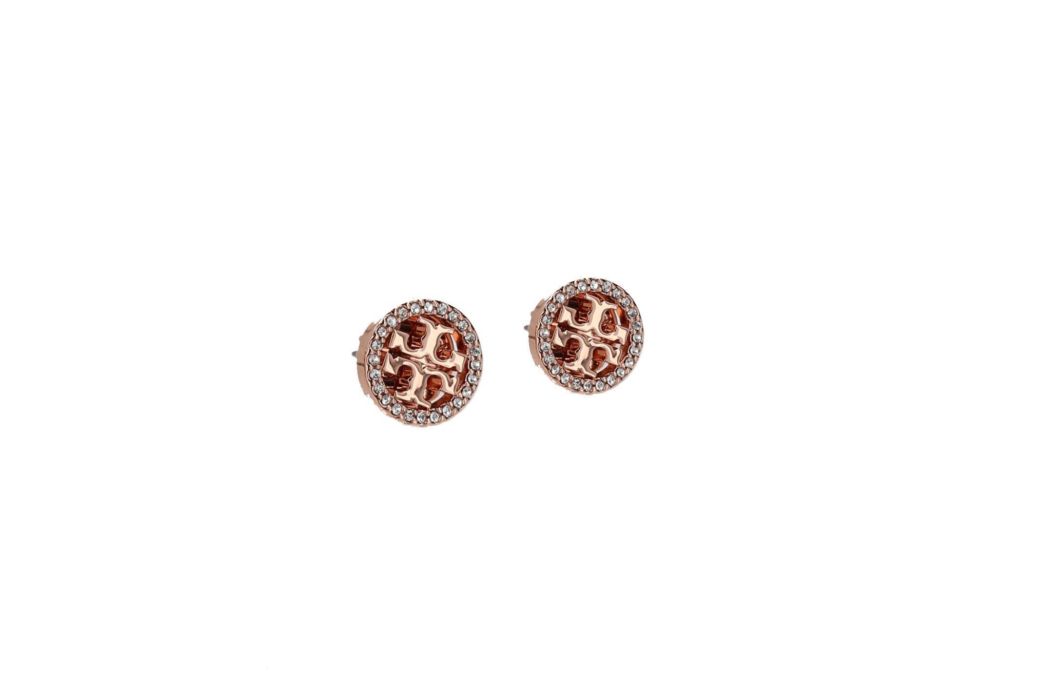 Tory Burch Cercei crystal logo