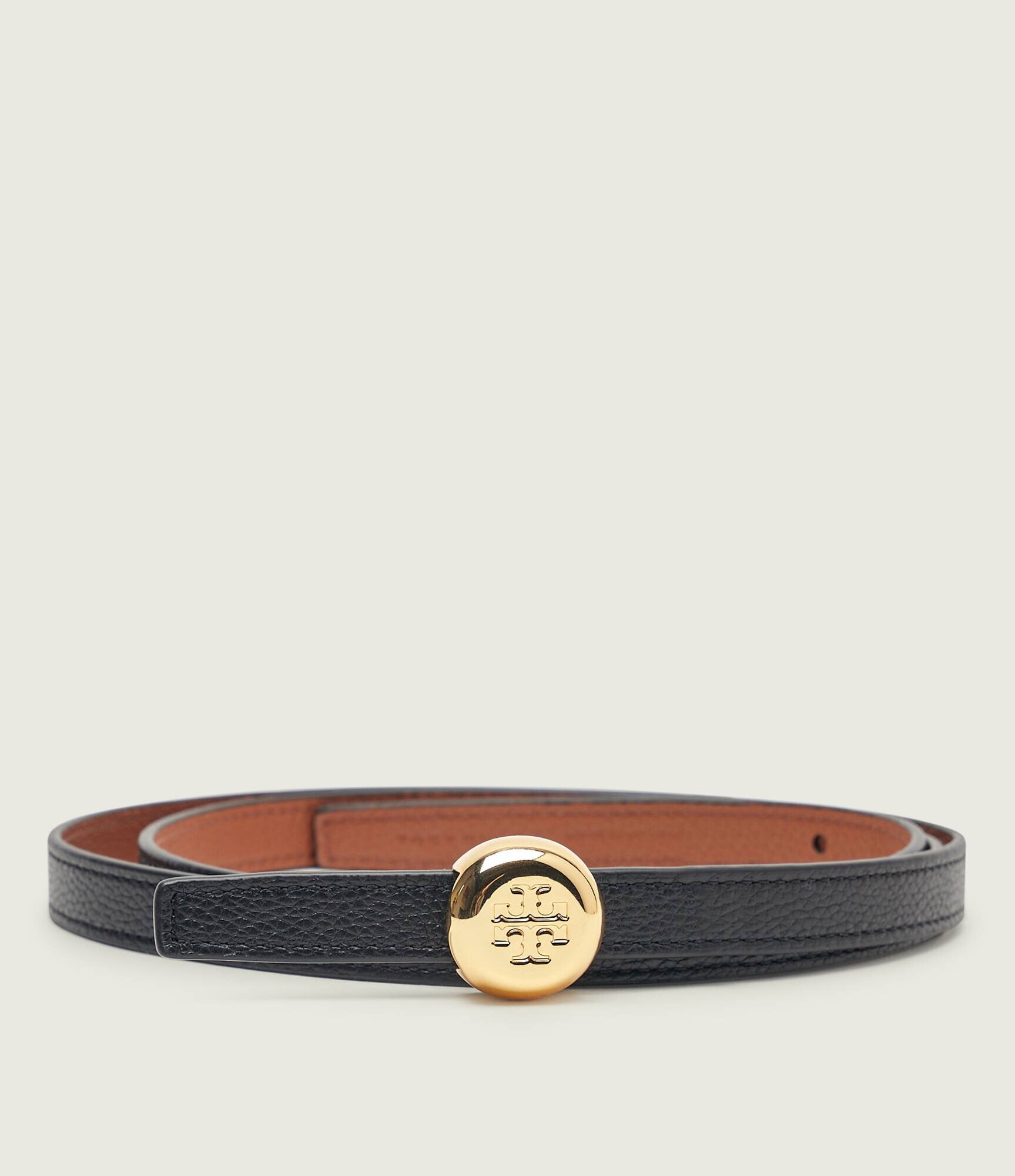 Tory Burch Curea din piele cu două fețe Romy Reversible