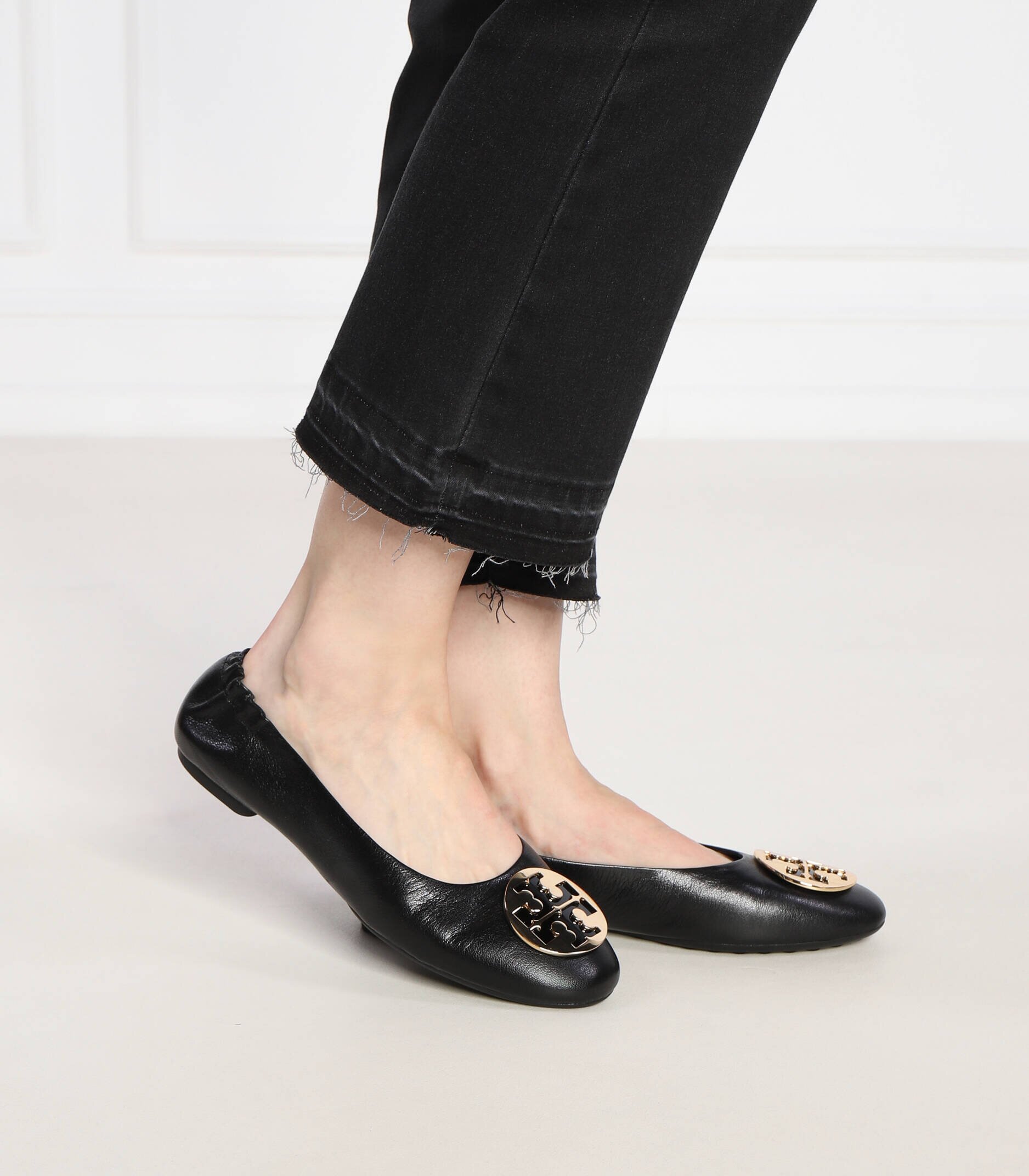 Tory Burch De piele balerini Claire