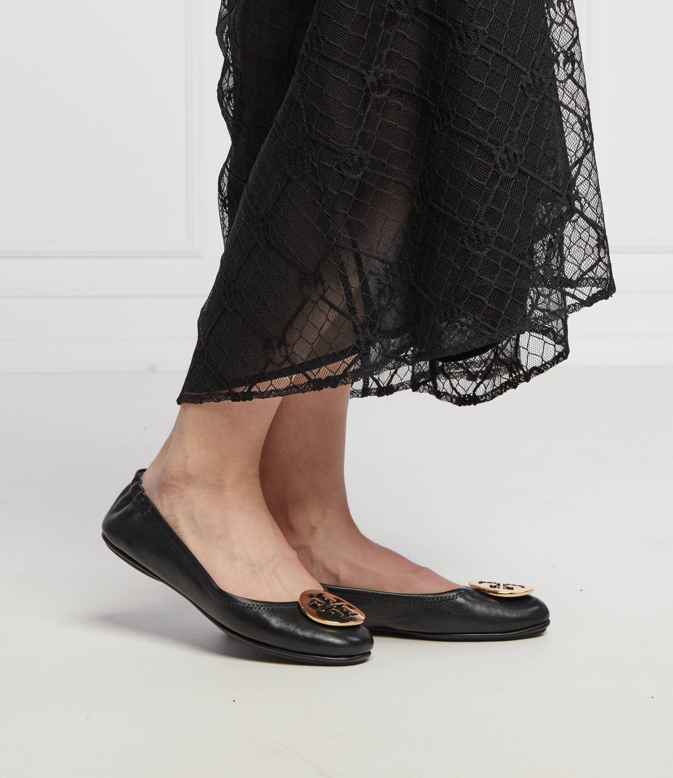 Tory Burch De piele balerini Minnie