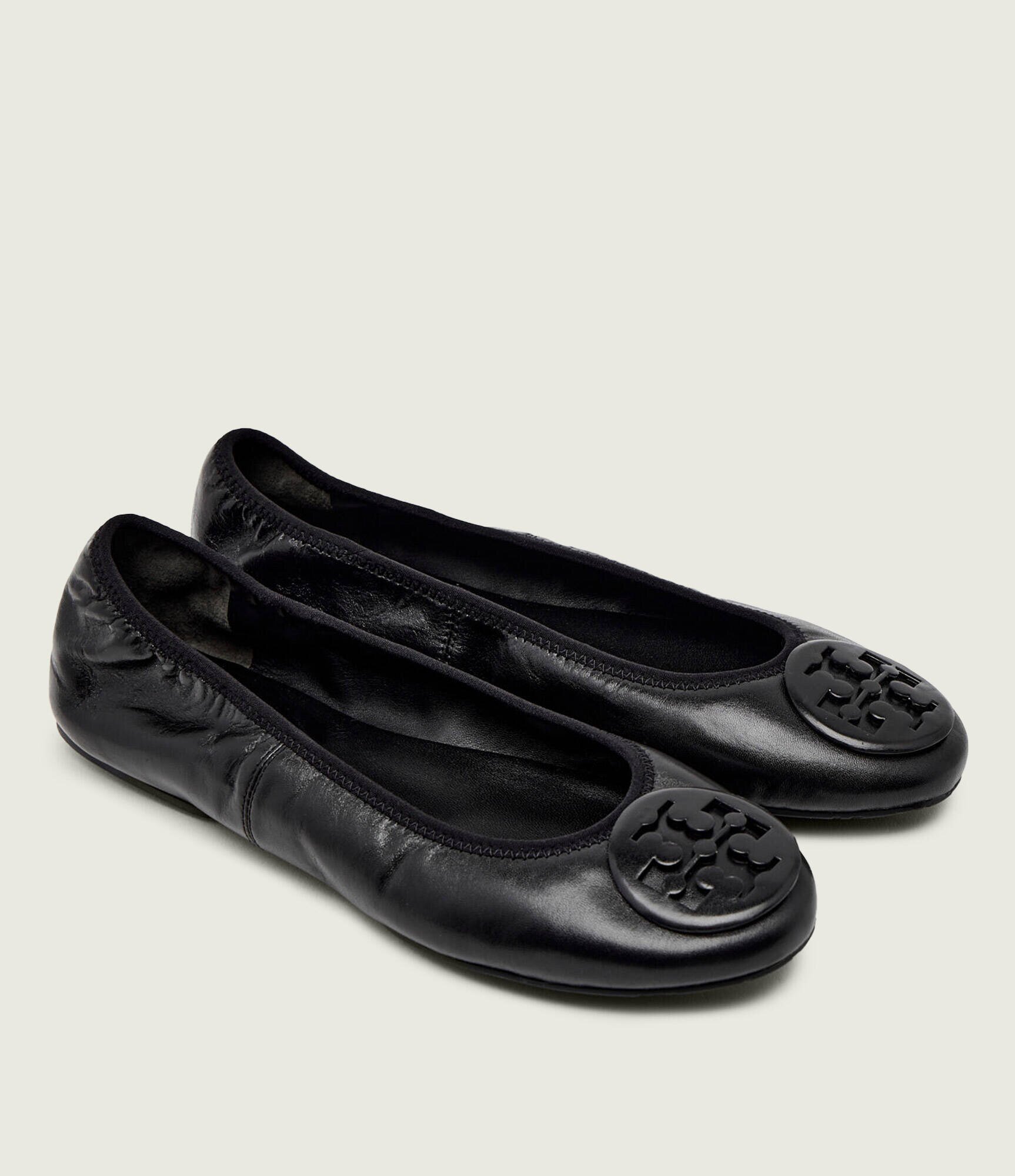 Tory Burch De piele balerini MINNIE TRAVEL
