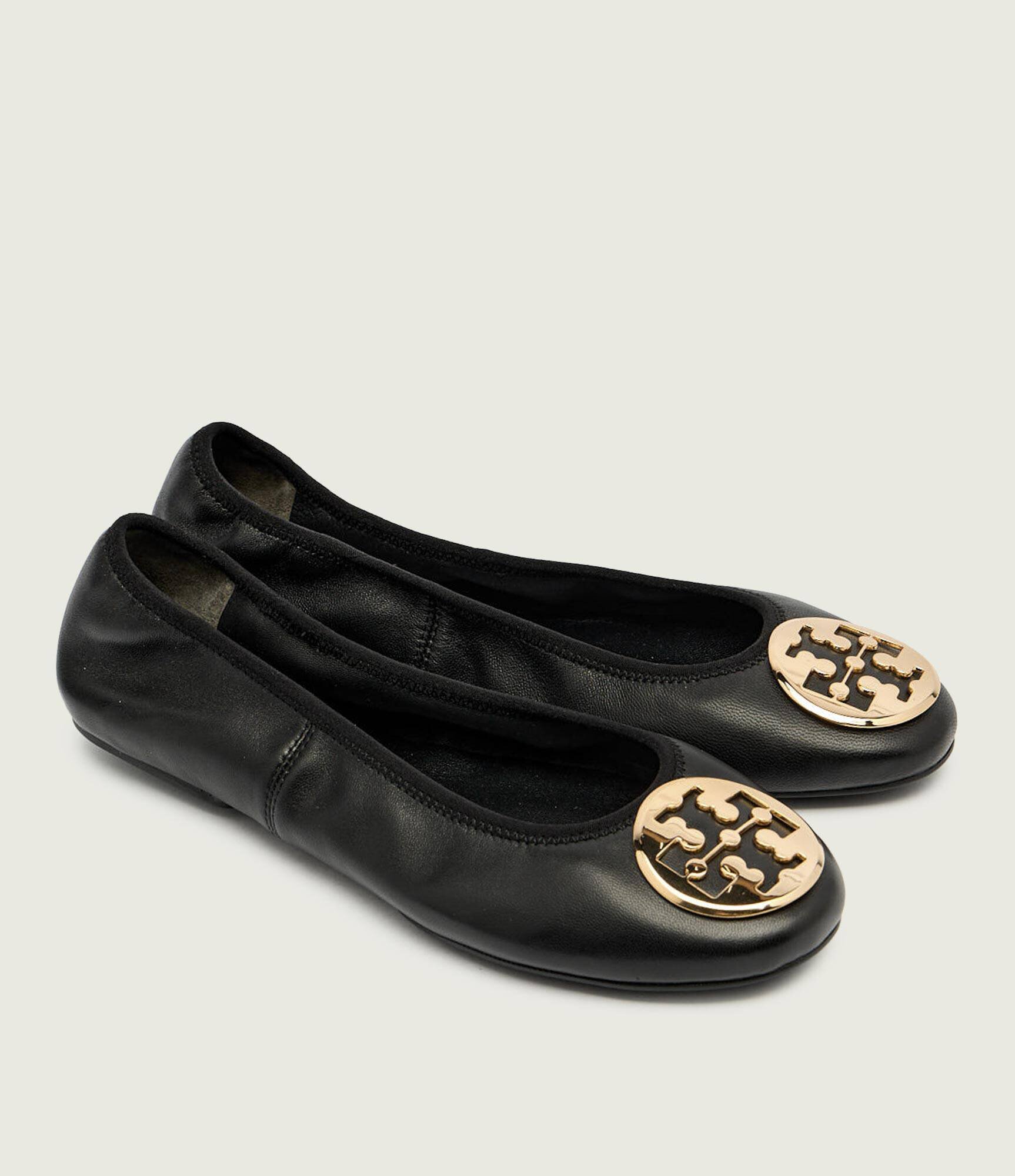 Tory Burch De piele balerini MINNIE TRAVEL BALLET