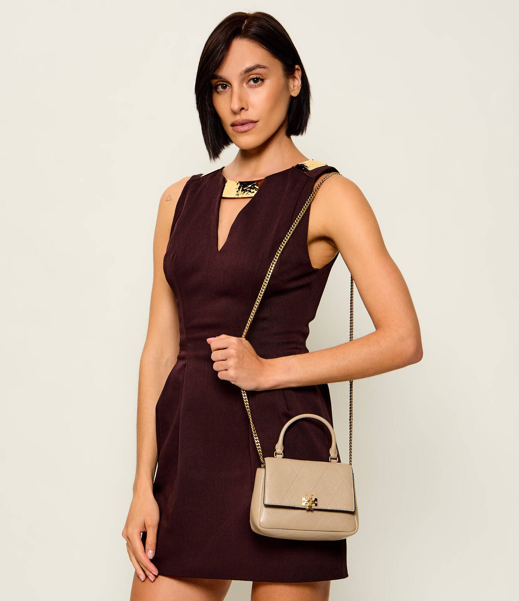 Tory Burch De piele cufăr Charlie