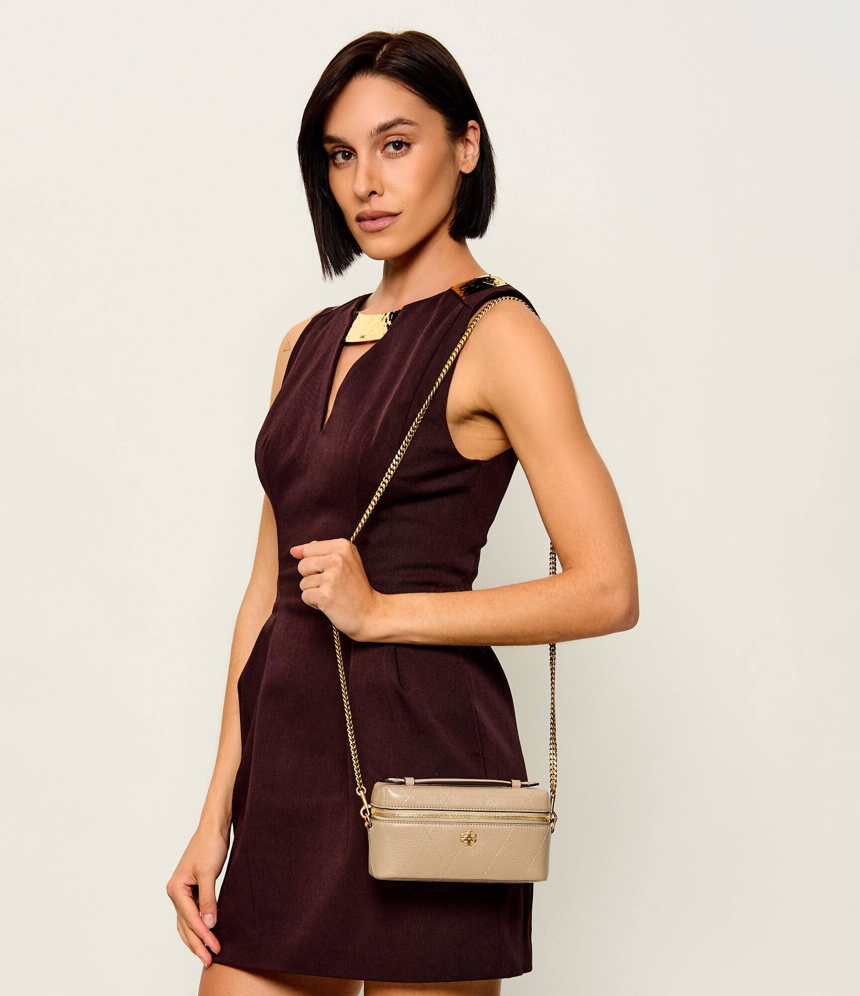 Tory Burch De piele cufăr Charlie