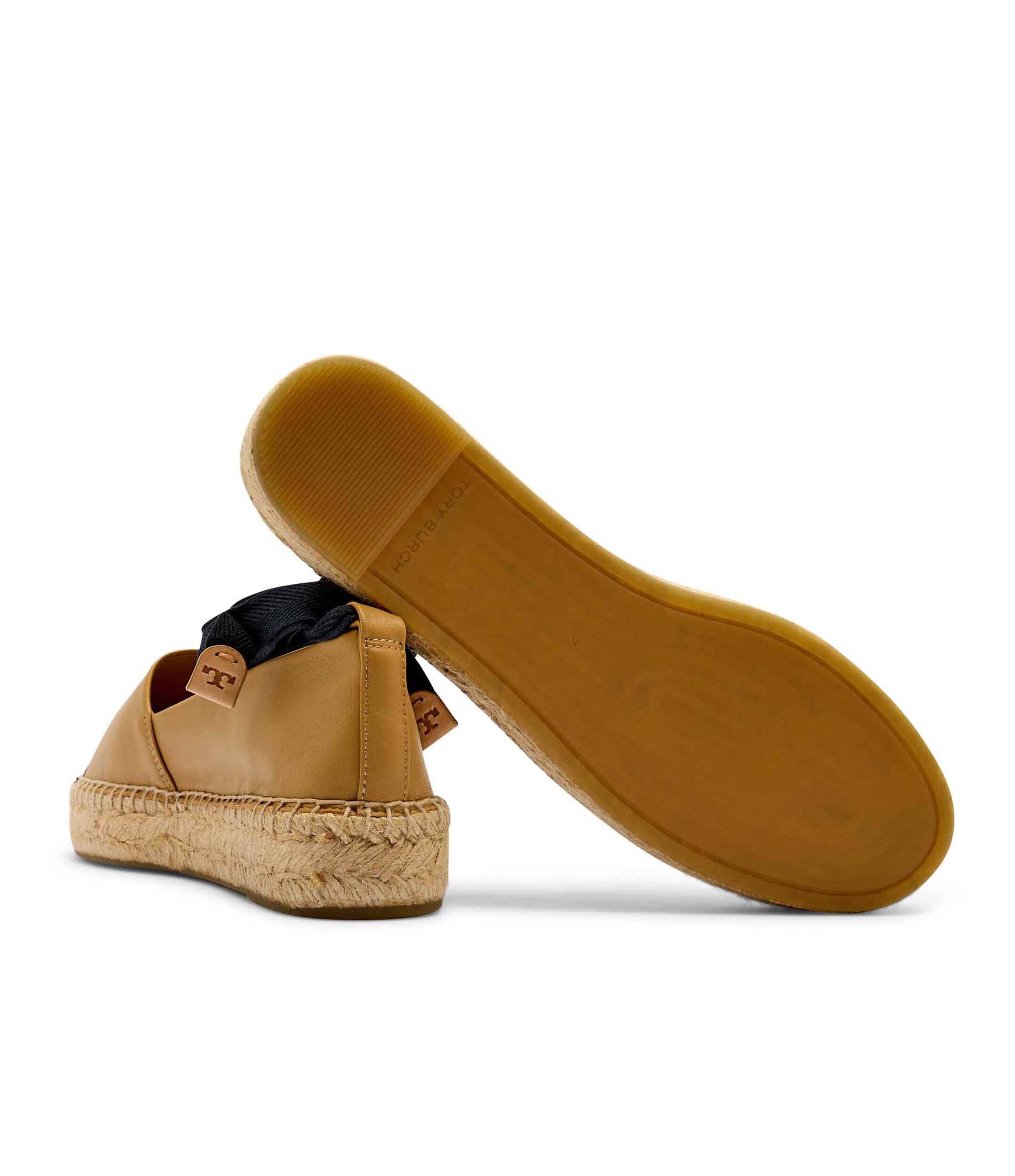 Tory Burch De piele espadrile Cap-Toe