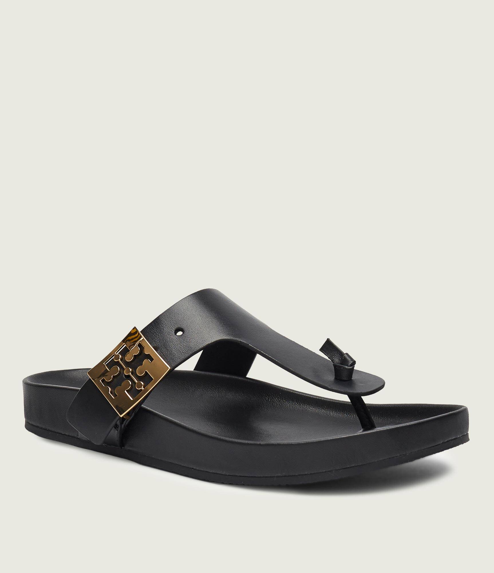 Tory Burch De piele flip flops