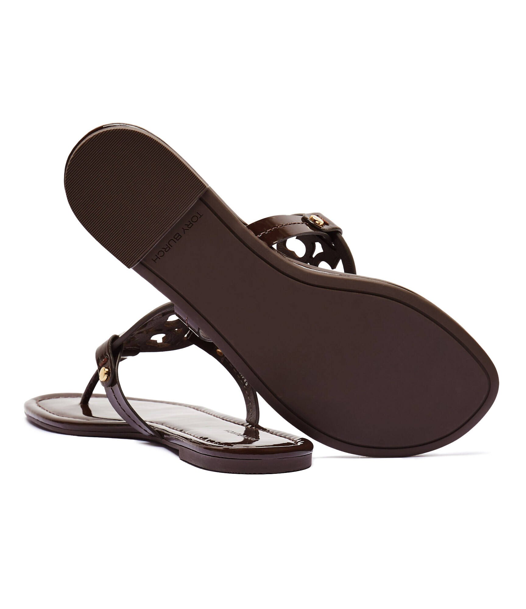Tory Burch De piele flip flops Miller