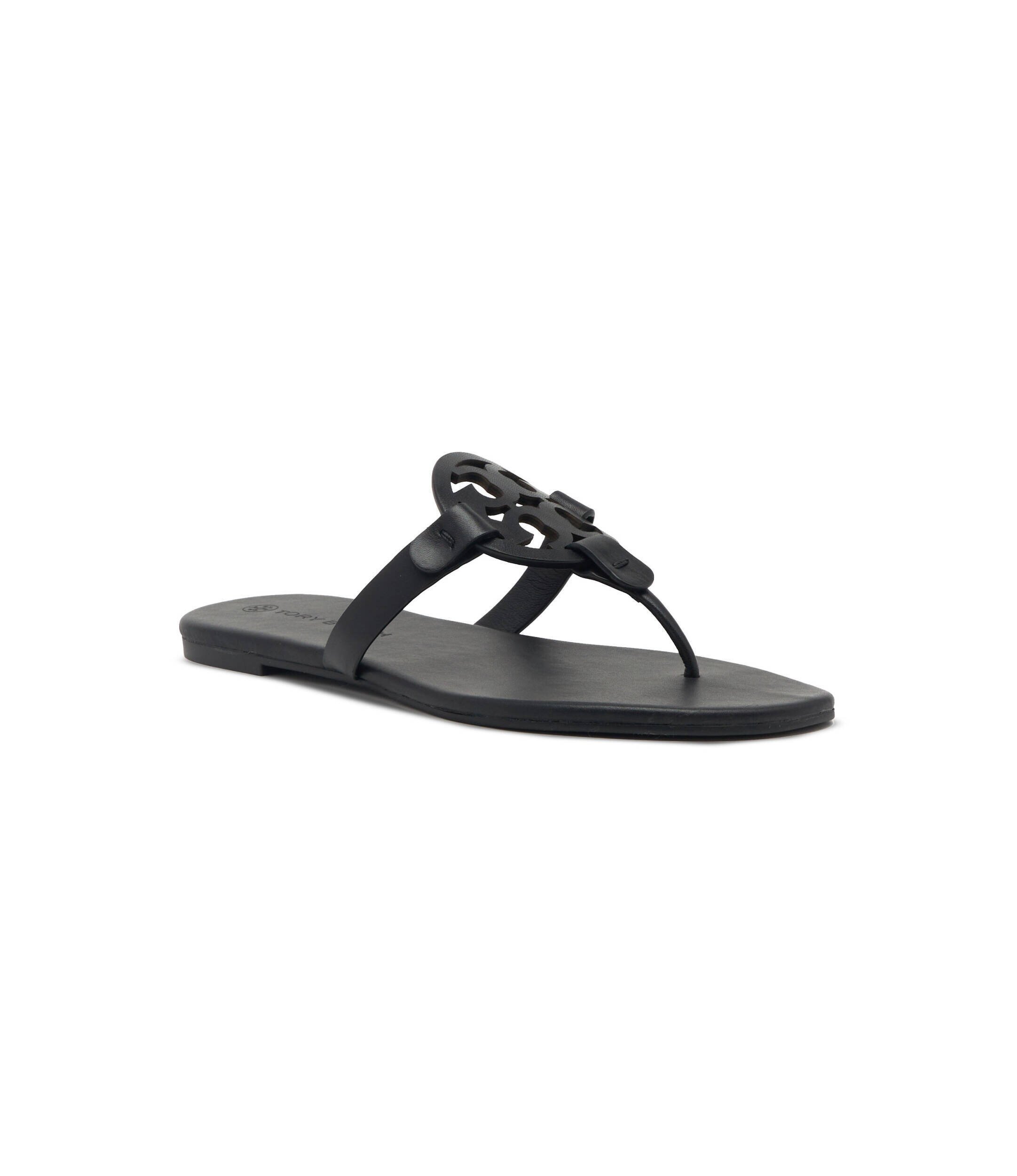 Tory Burch De piele flip flops Miller
