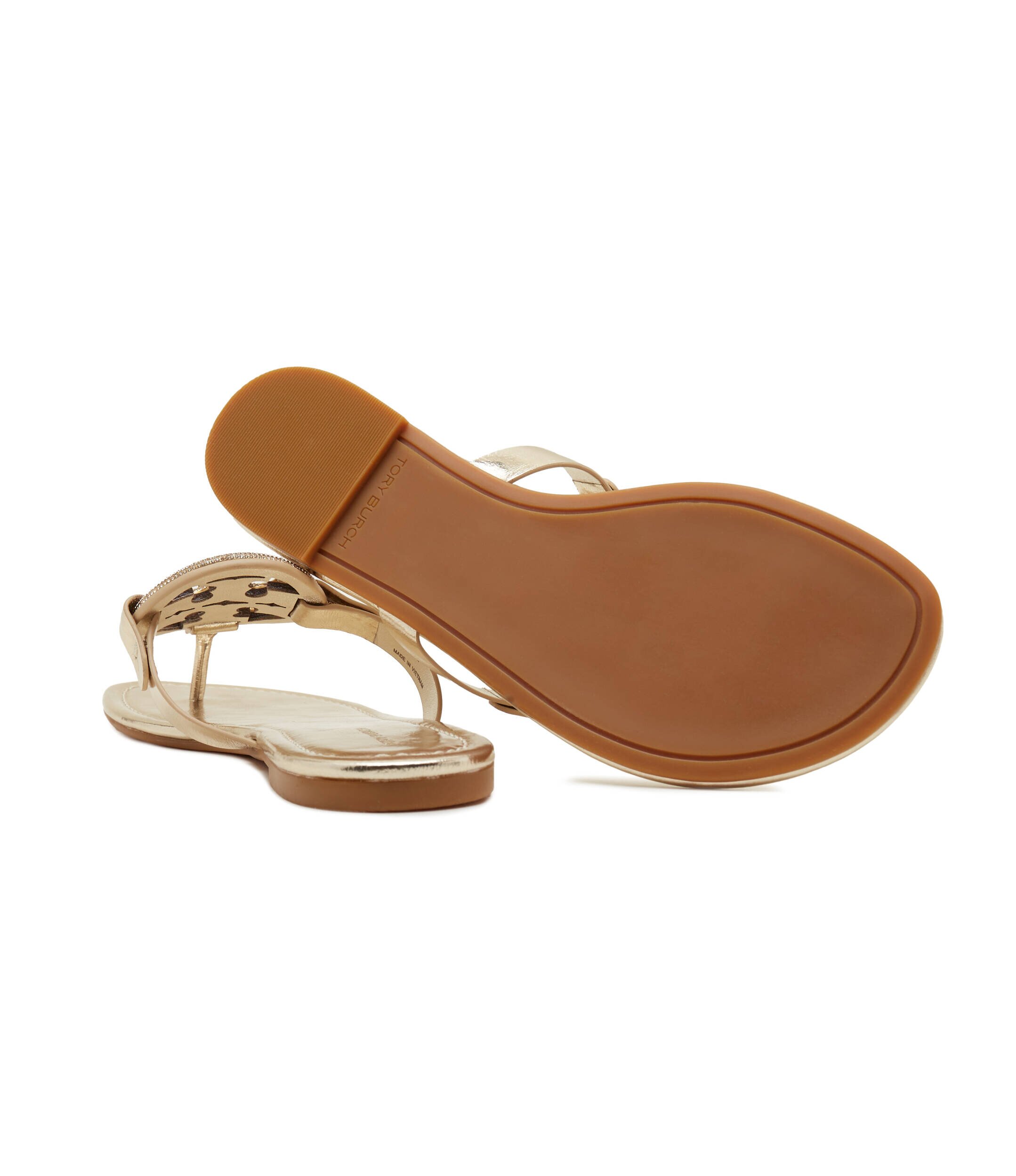 Tory Burch De piele flip flops Miller