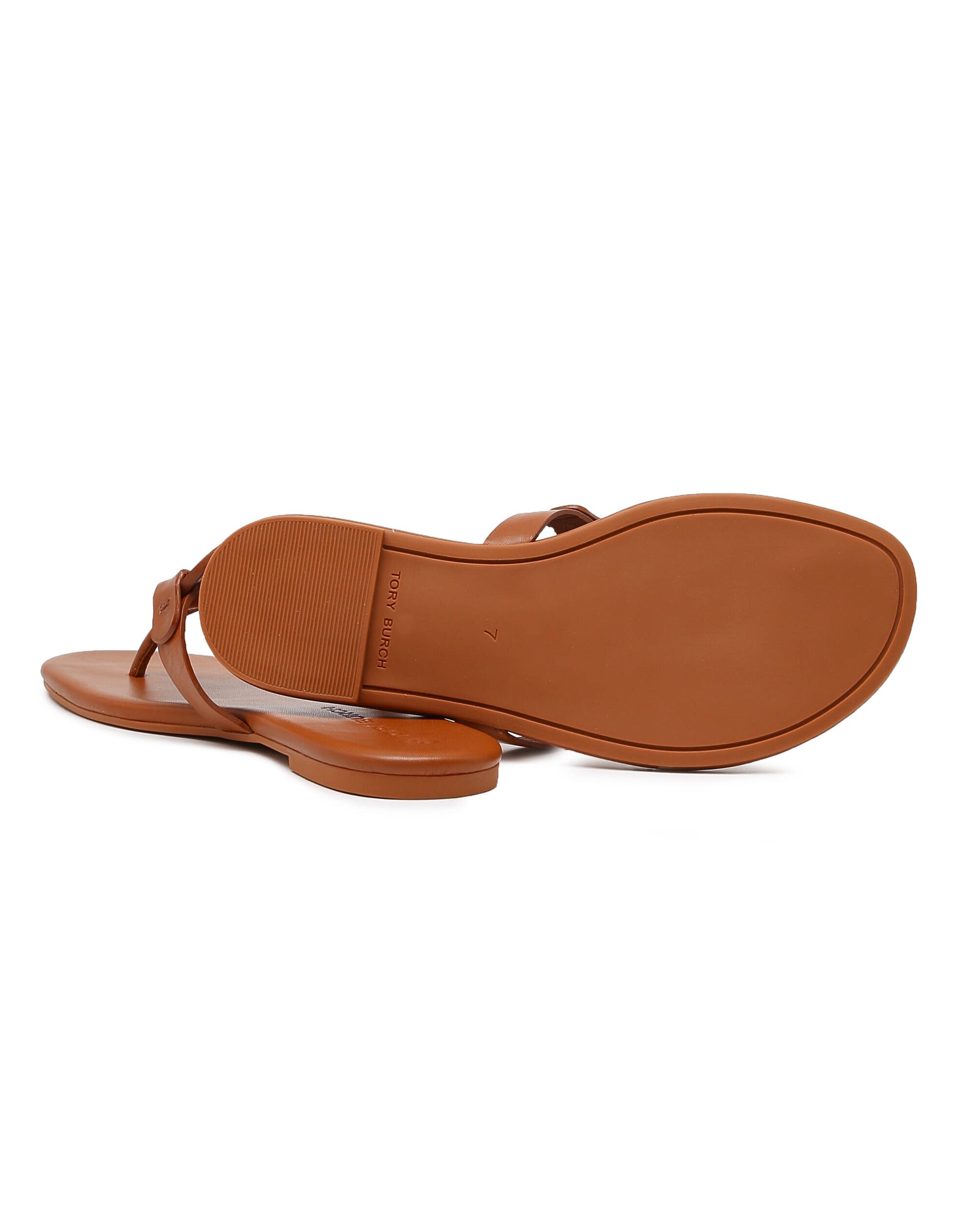Tory Burch De piele flip flops Miller