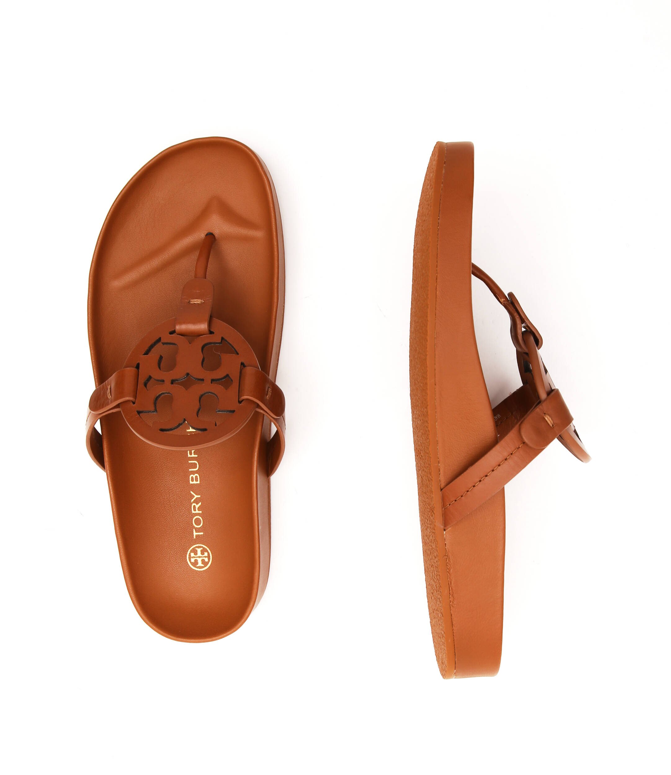 Tory Burch De piele flip flops Miller Cloud
