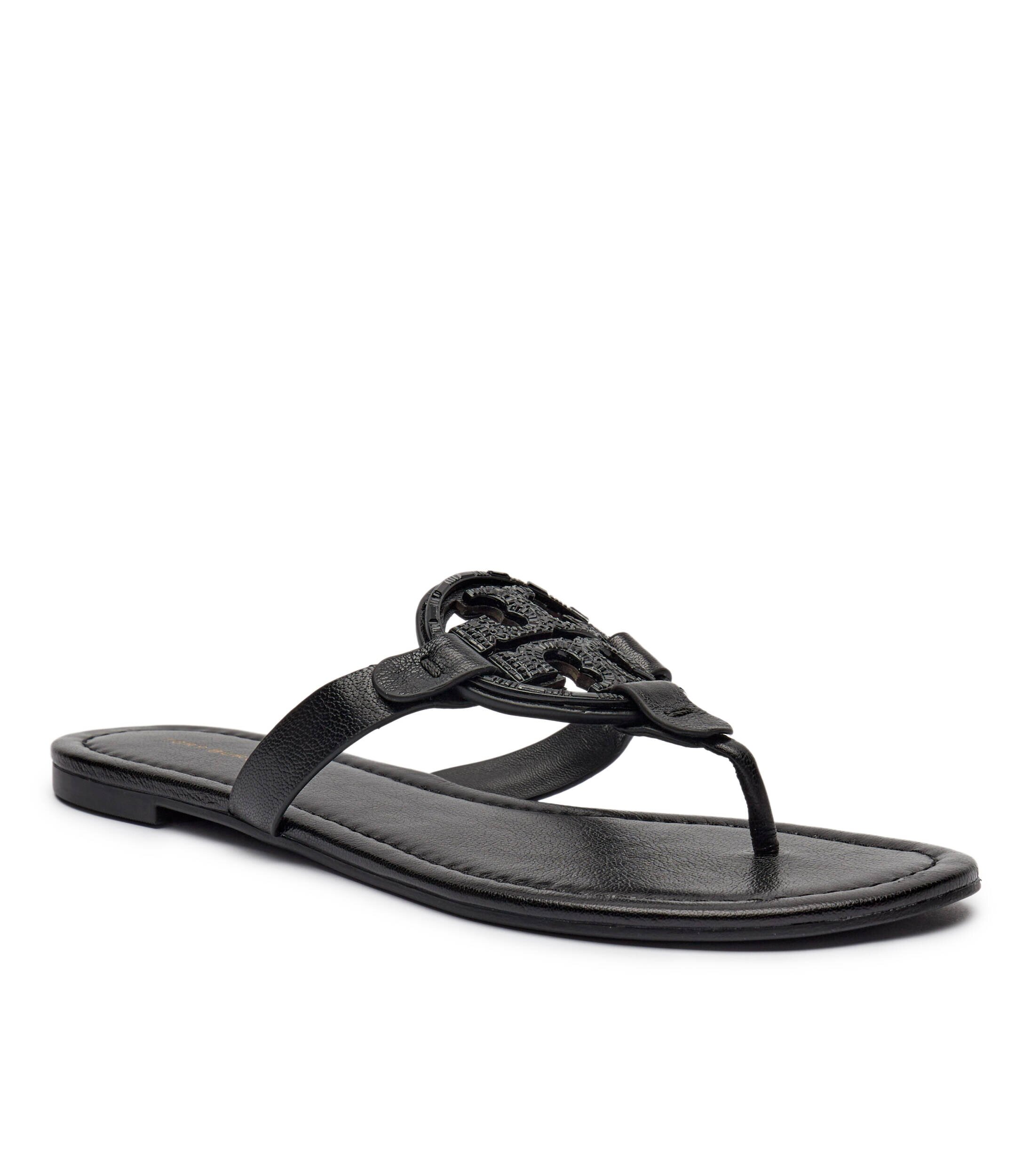 Tory Burch De piele flip flops Miller Deco