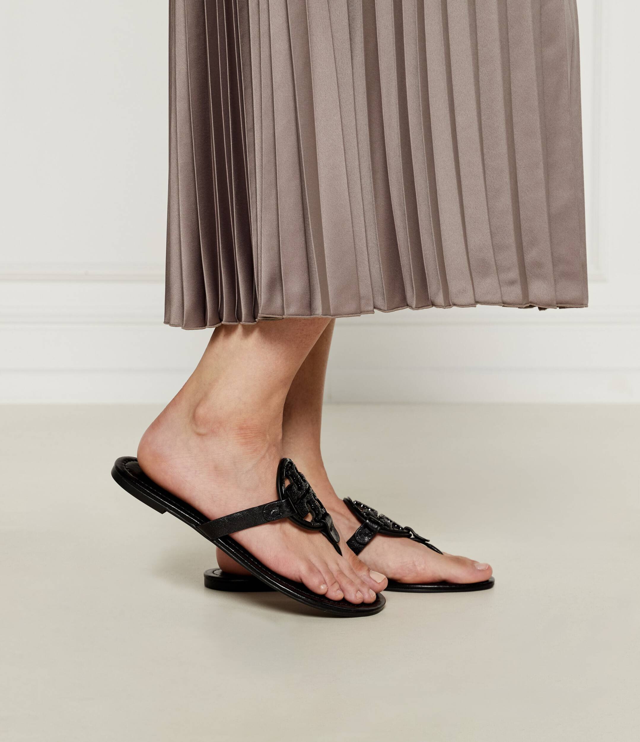 Tory Burch De piele flip flops Miller Deco
