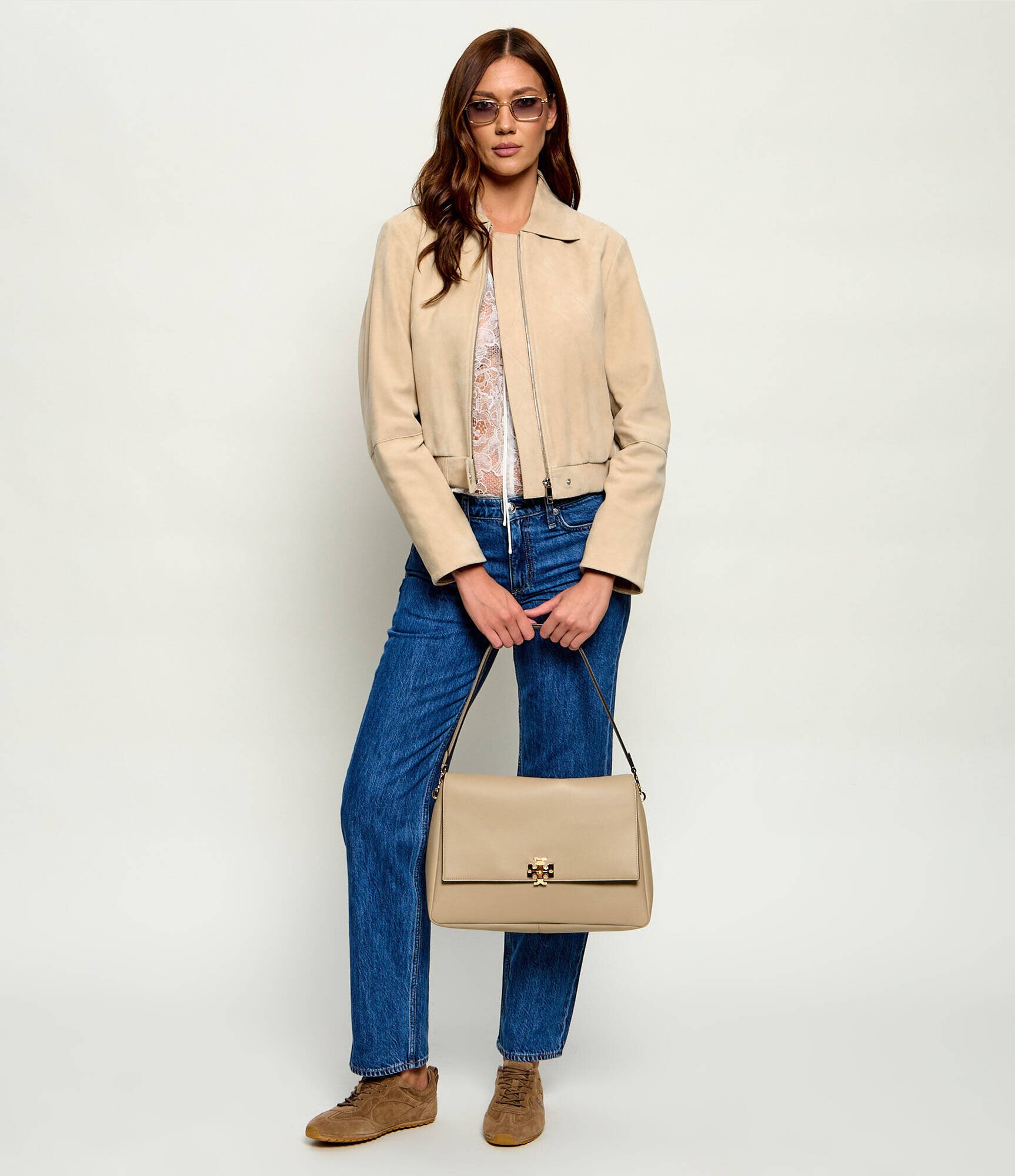 Tory Burch De piele geantă pe umăr Charlie
