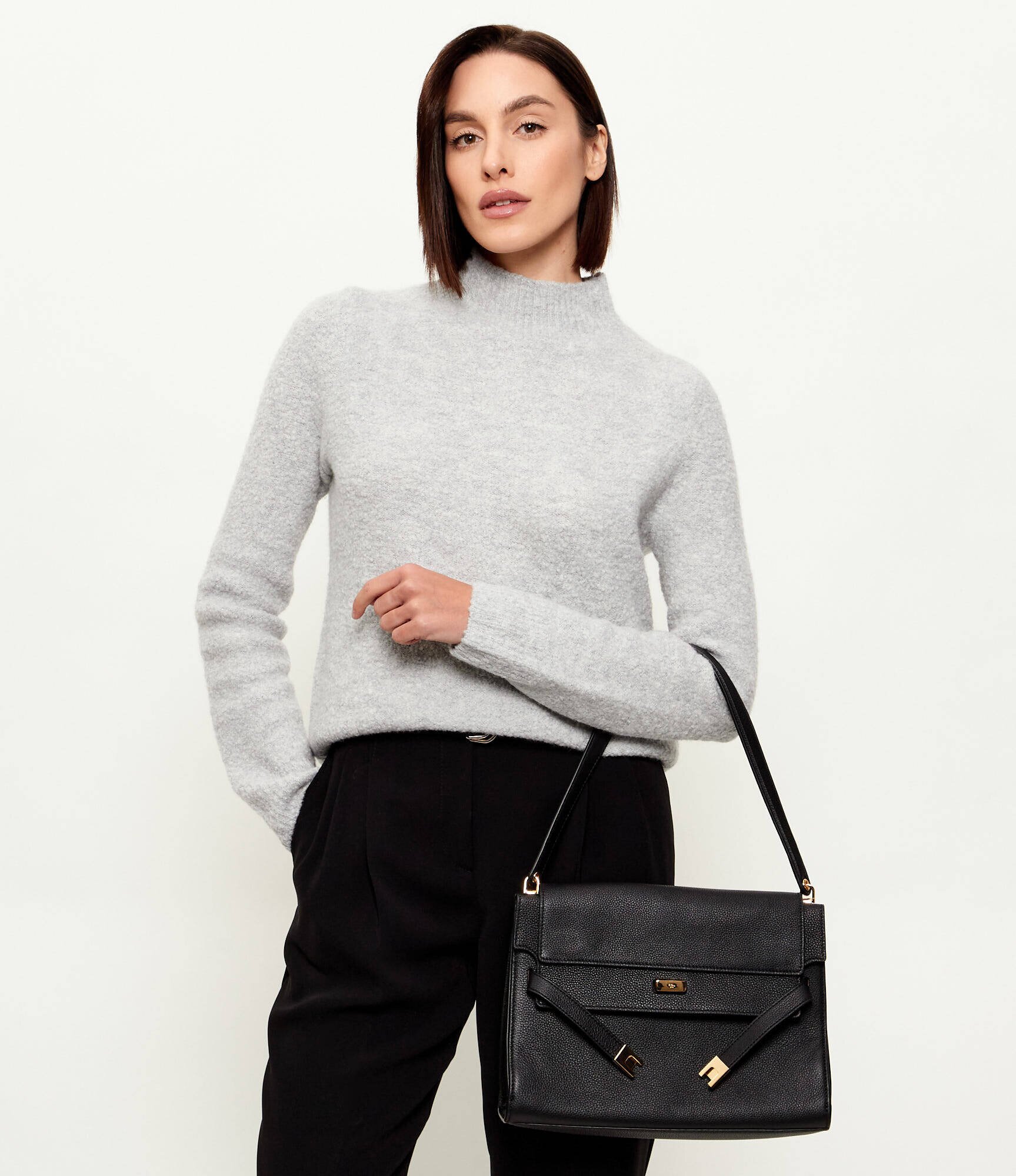 Tory Burch De piele geantă pe umăr Lee Radziwill Pebble