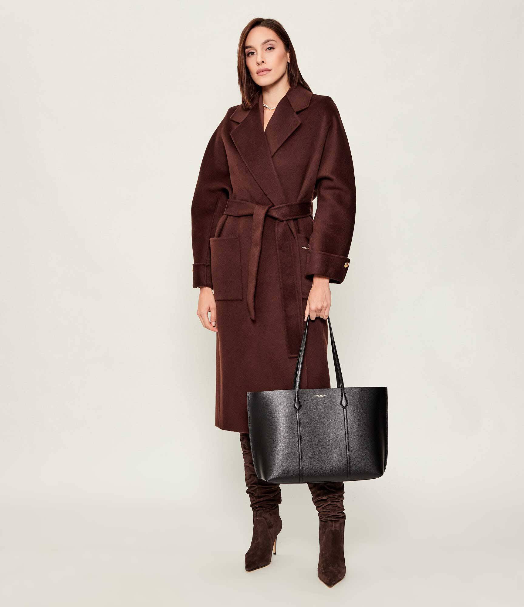 Tory Burch De piele geantă shopper + borsetă Perry