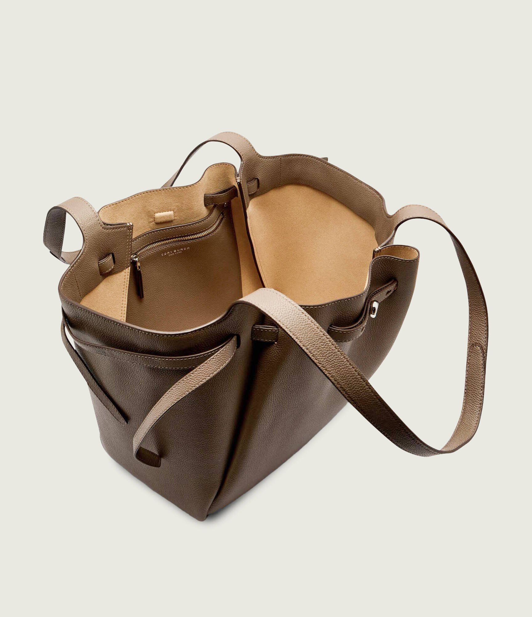 Tory Burch De piele geantă shopper Romy Large