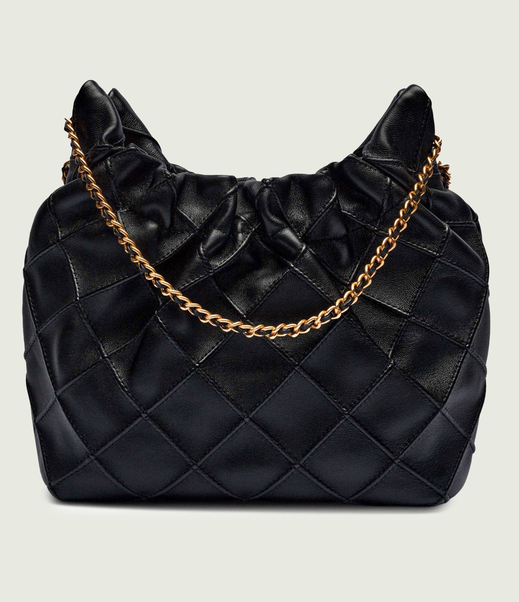 Tory Burch De piele hobo Fleming Mini