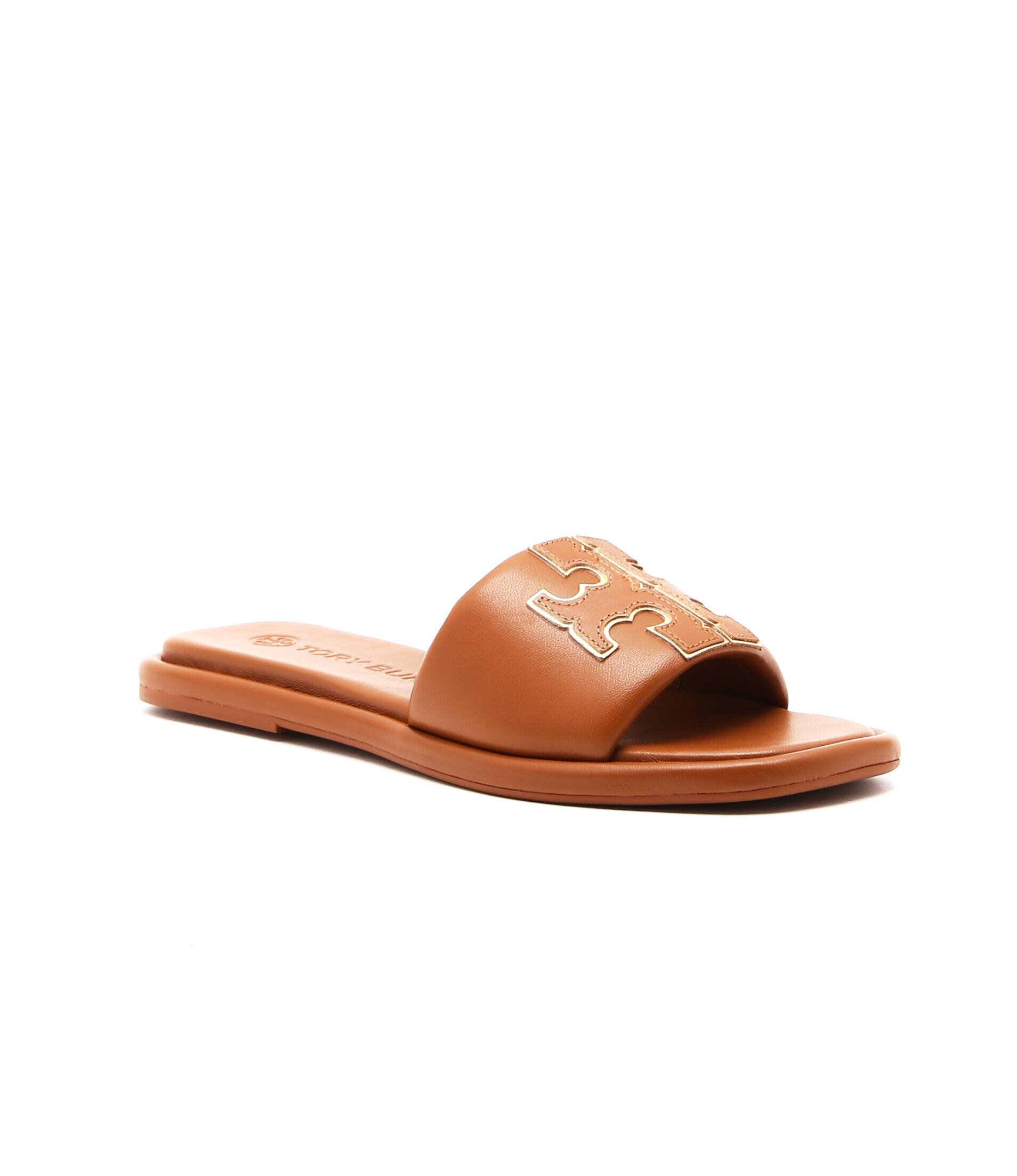 Tory Burch De piele șlapi Double T