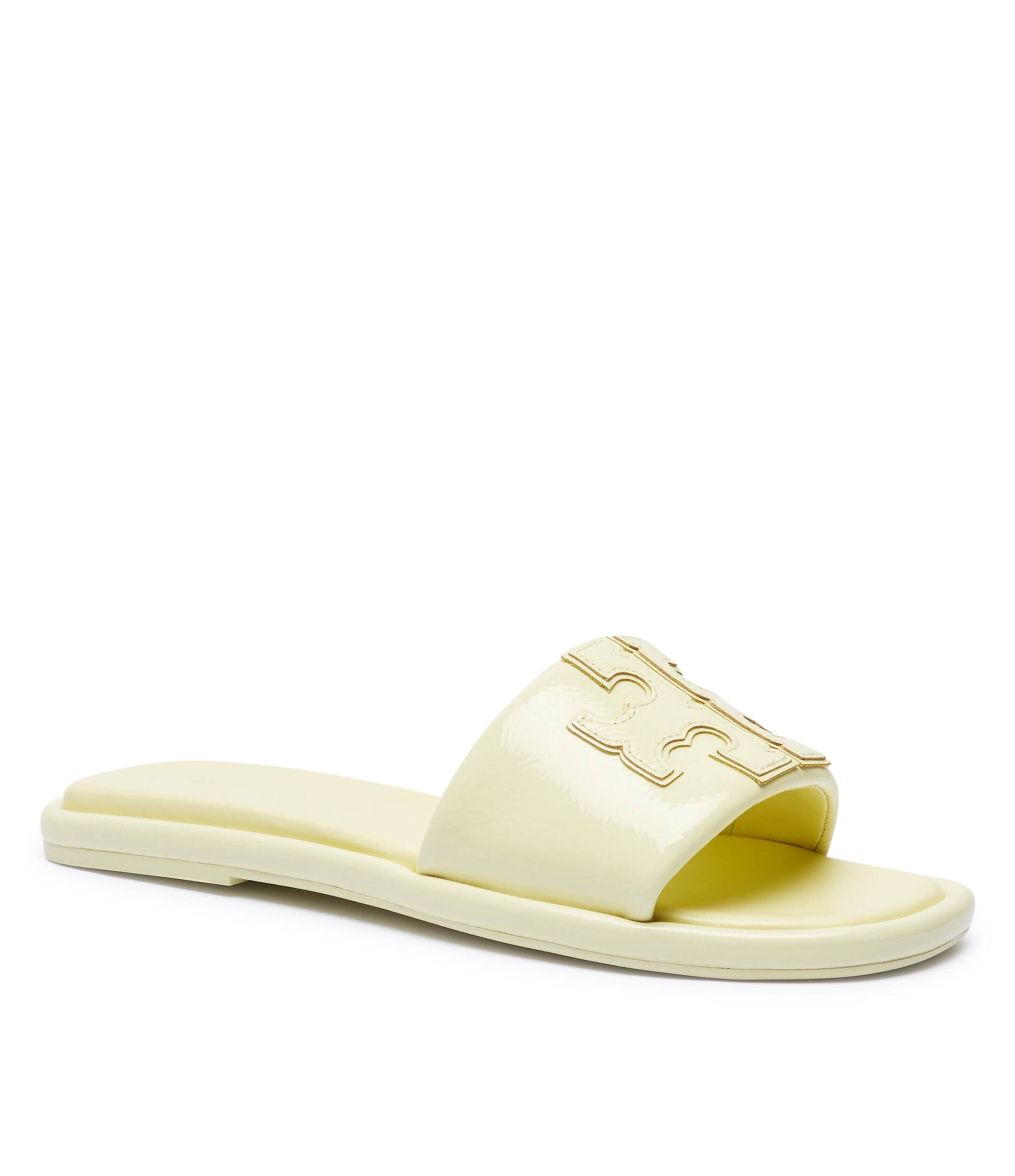 Tory Burch De piele șlapi Double T