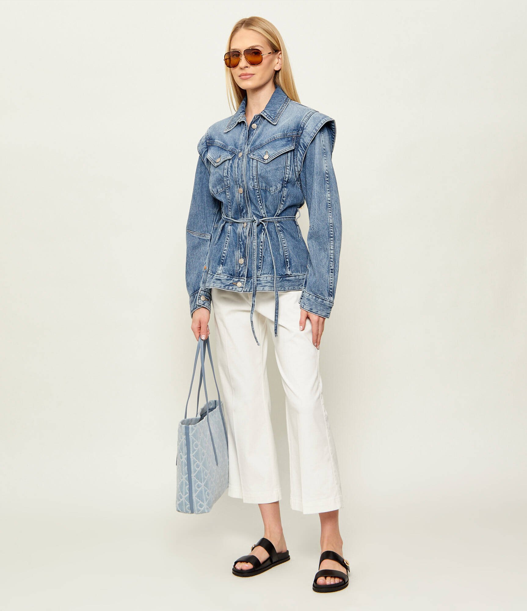 Tory Burch De piele șlapi Romy