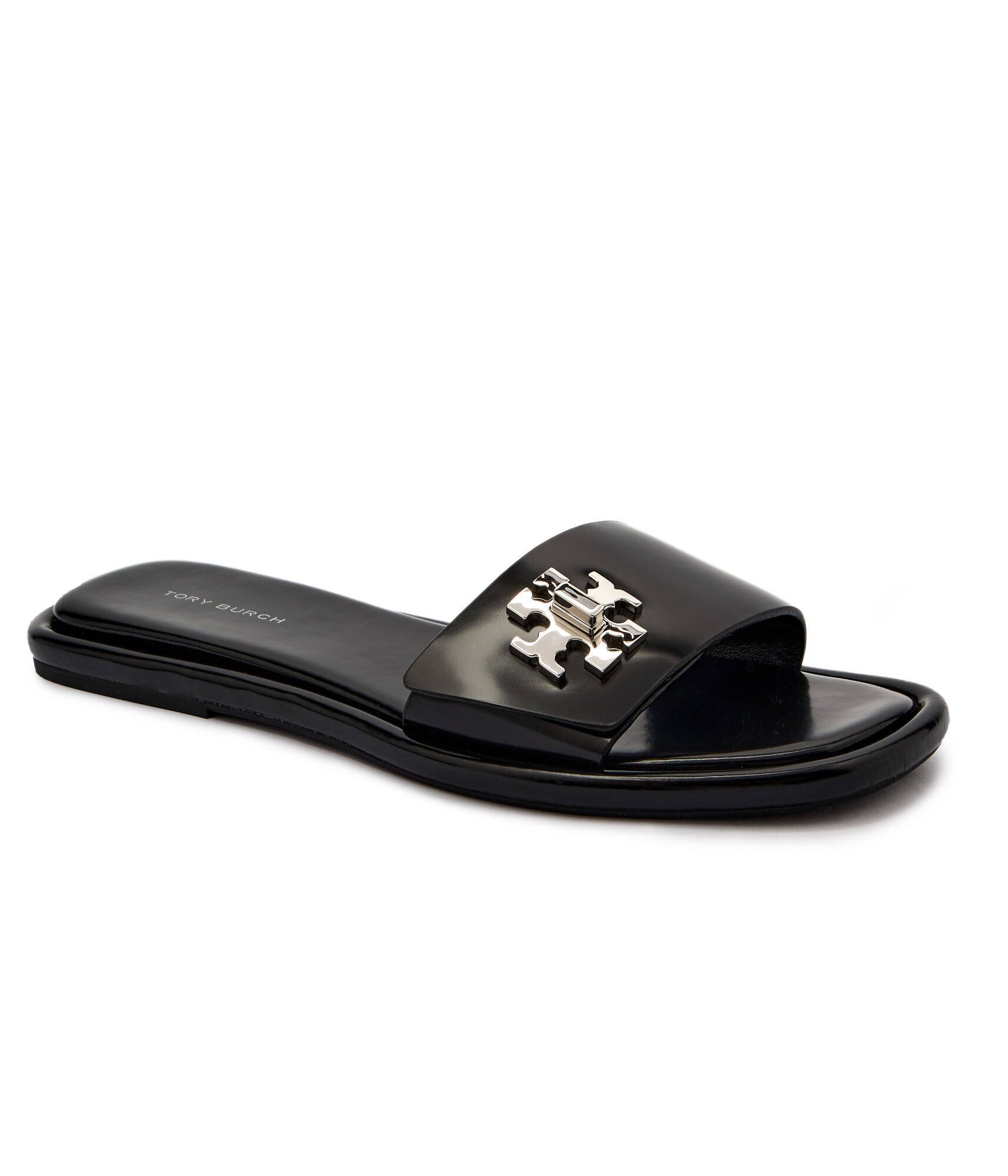 Tory Burch De piele șlapi T Lock