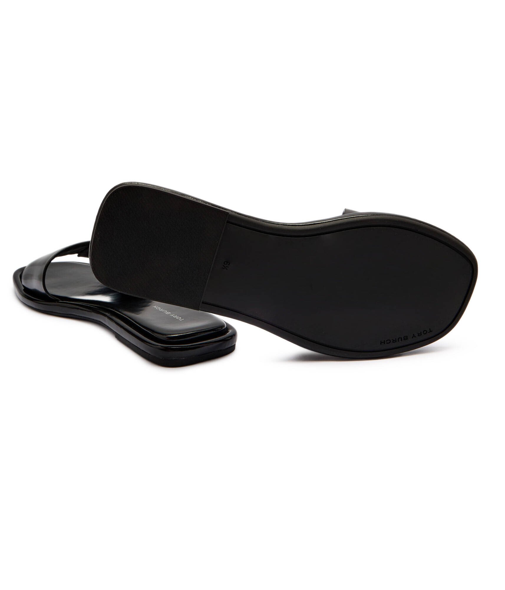Tory Burch De piele șlapi T Lock