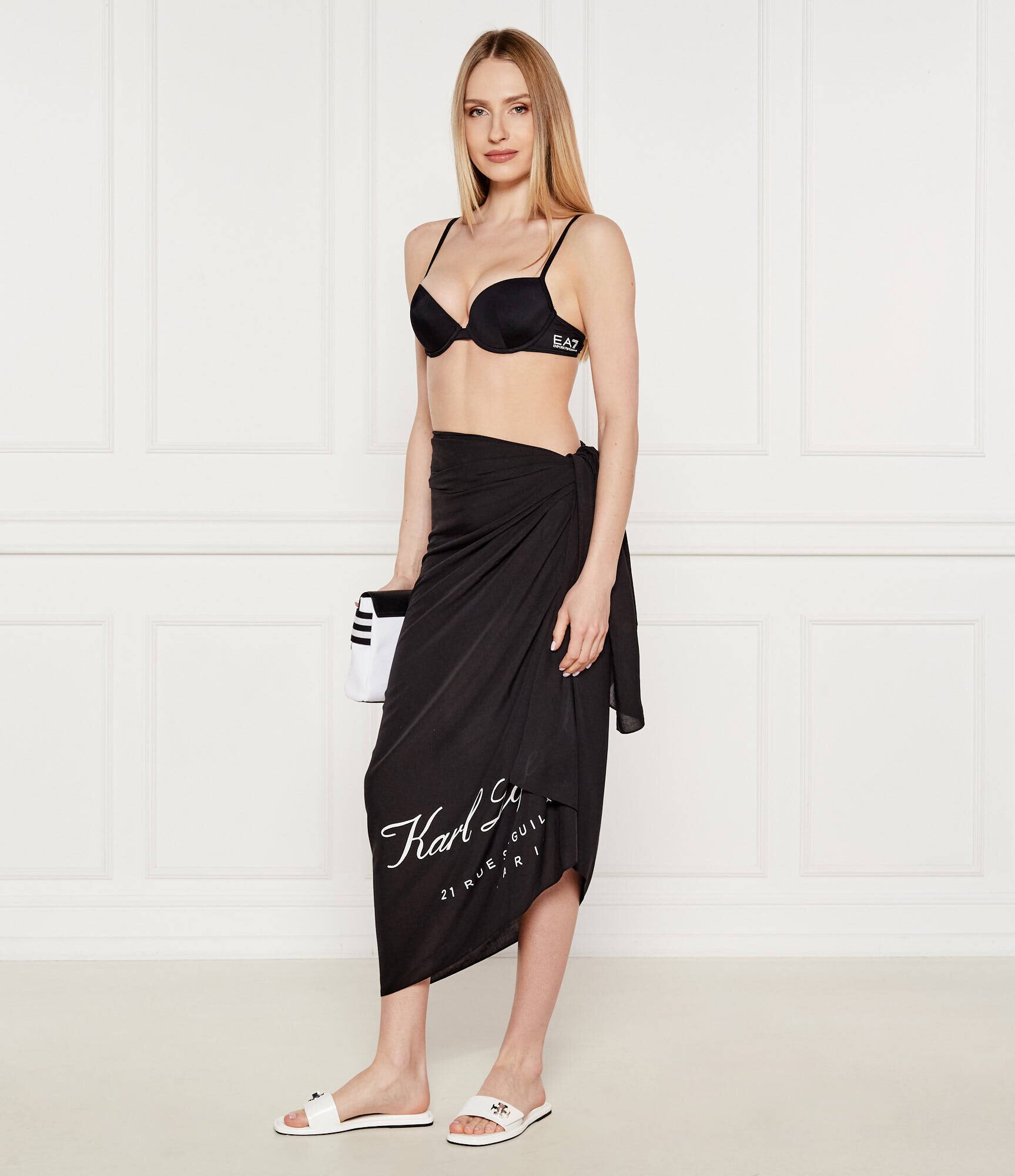 Tory Burch De piele șlapi T Lock